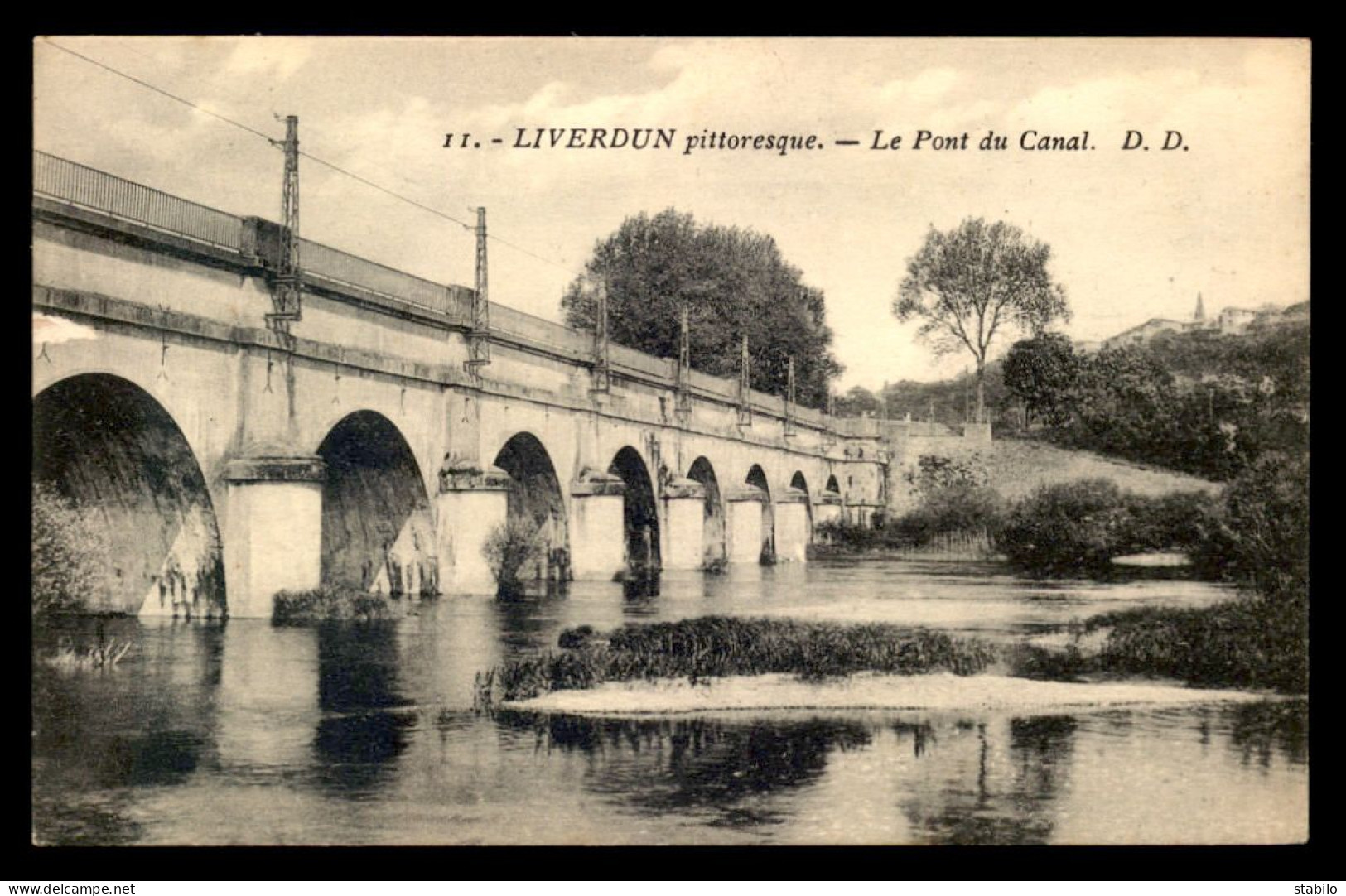 54 - LIVERDUN - LE PONT DU CANAL - Liverdun