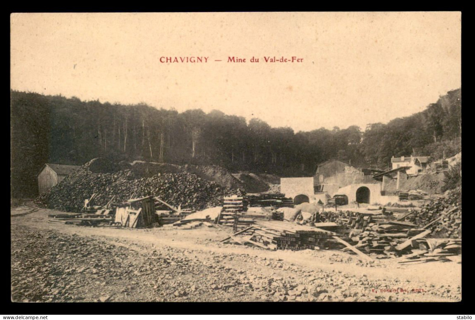 54 - CHAVIGNY - MINE DU VAL-DE-FER - Andere & Zonder Classificatie