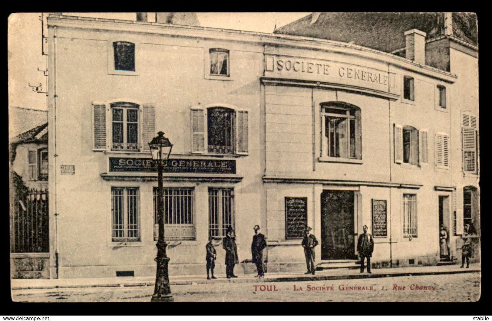 54 - TOUL - BANQUE SOCIETE GENERALE , 1 RUE CHANZY - Toul