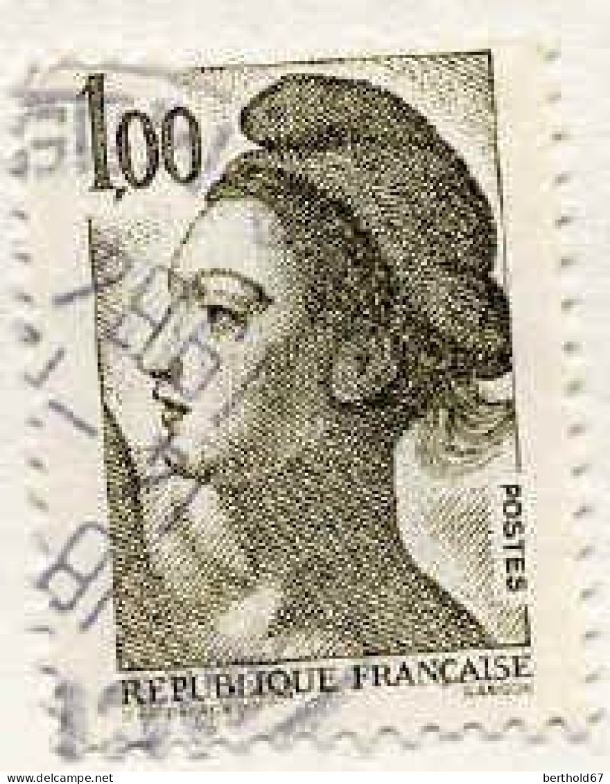 France Poste Obl Yv:2185 Mi:2306A Liberté De Delacroix (Beau Cachet Rond) - Used Stamps