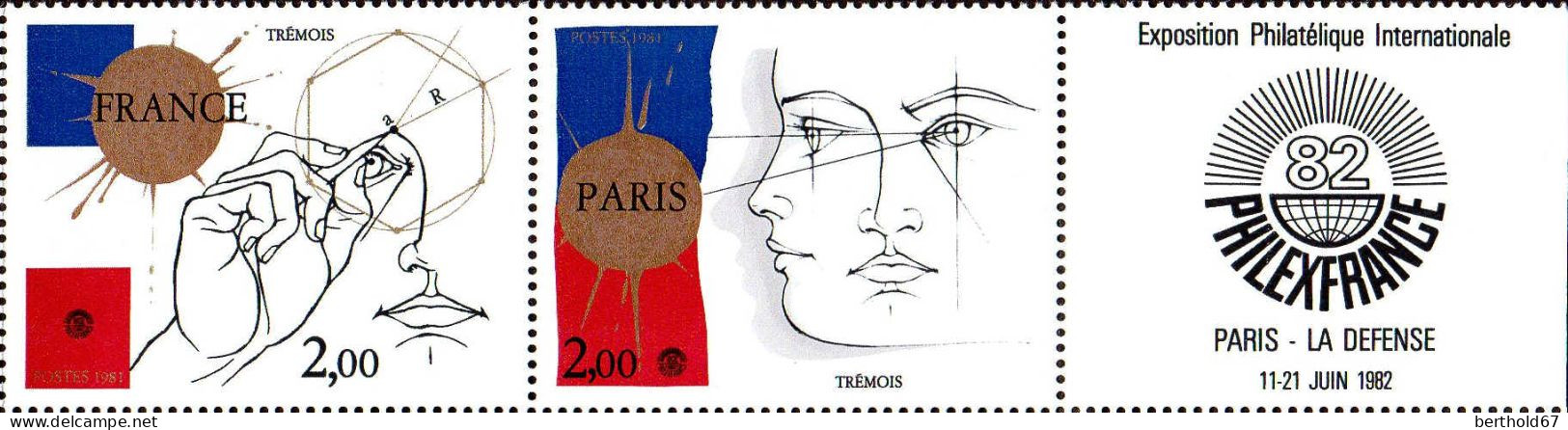 France Poste N** Yv:2142A Mi:2263A Pierre-Yves Trémois Philexfrance Paris - Unused Stamps