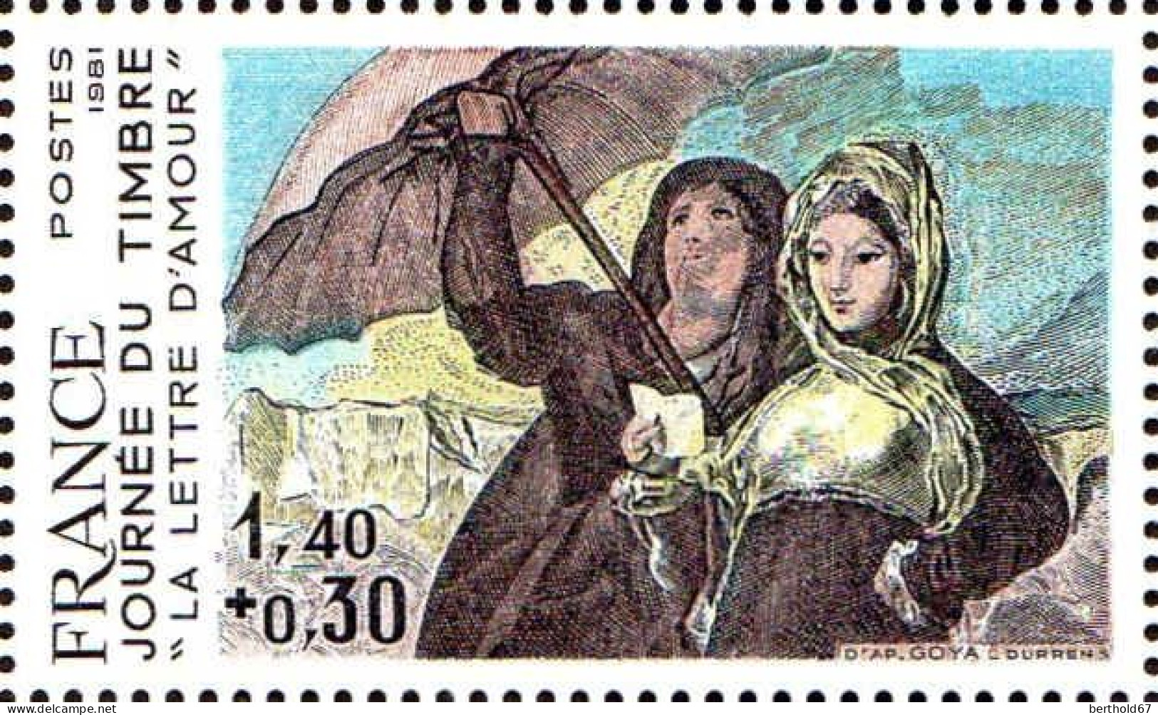 France Poste N** Yv:2124 Mi:2249 Journée Du Timbre La Lettre D'amour - Unused Stamps