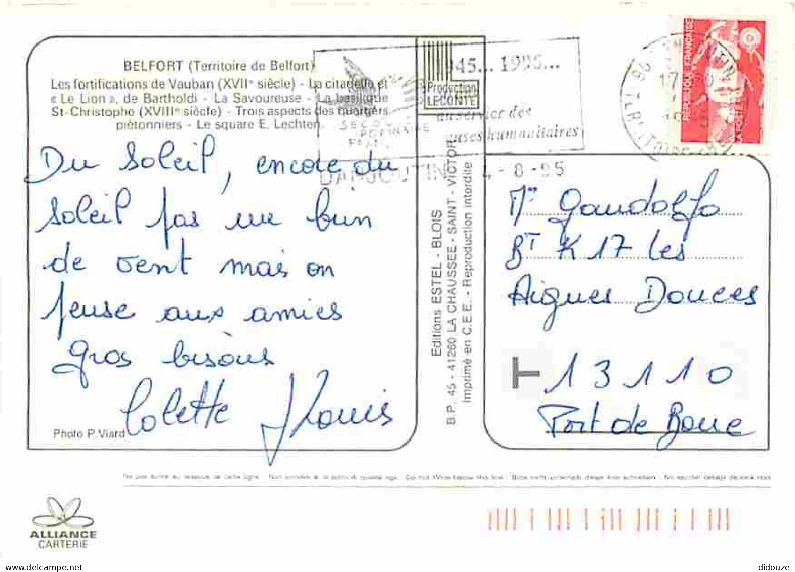 90 - Belfort - Multivues - CPM - Voir Scans Recto-Verso - Belfort - Ville