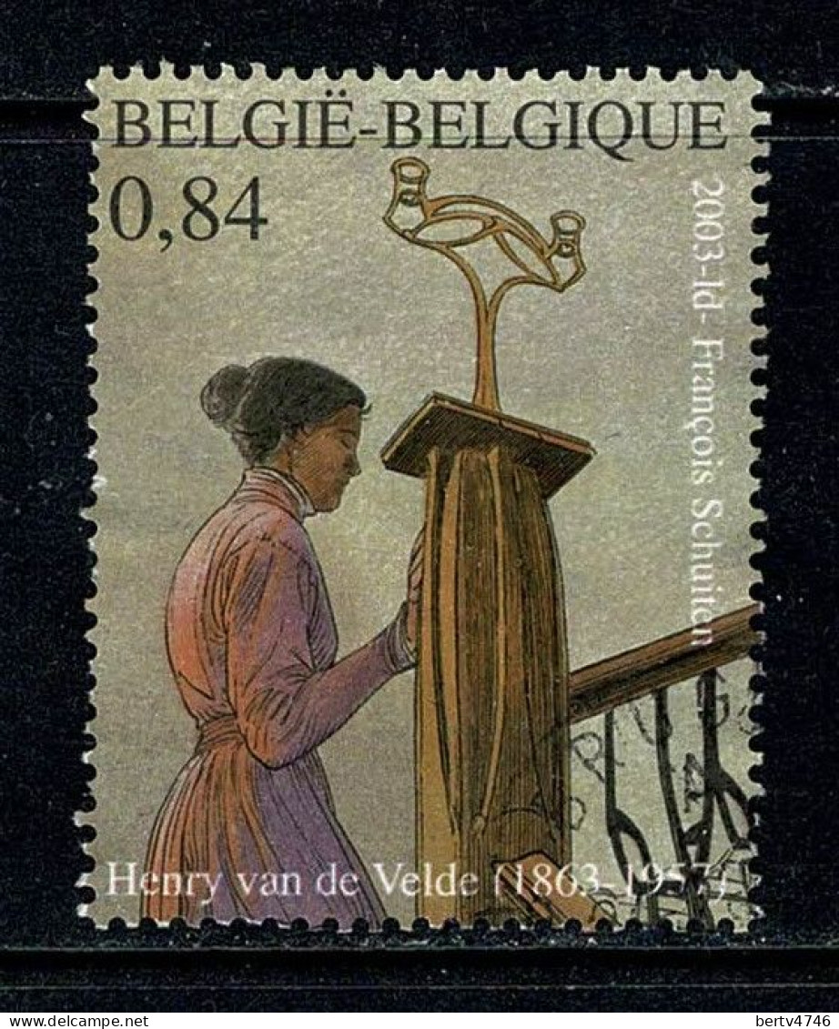 Belg. 2003 - 3149, Yv 3142 Henry Van De Velde - Oblitérés