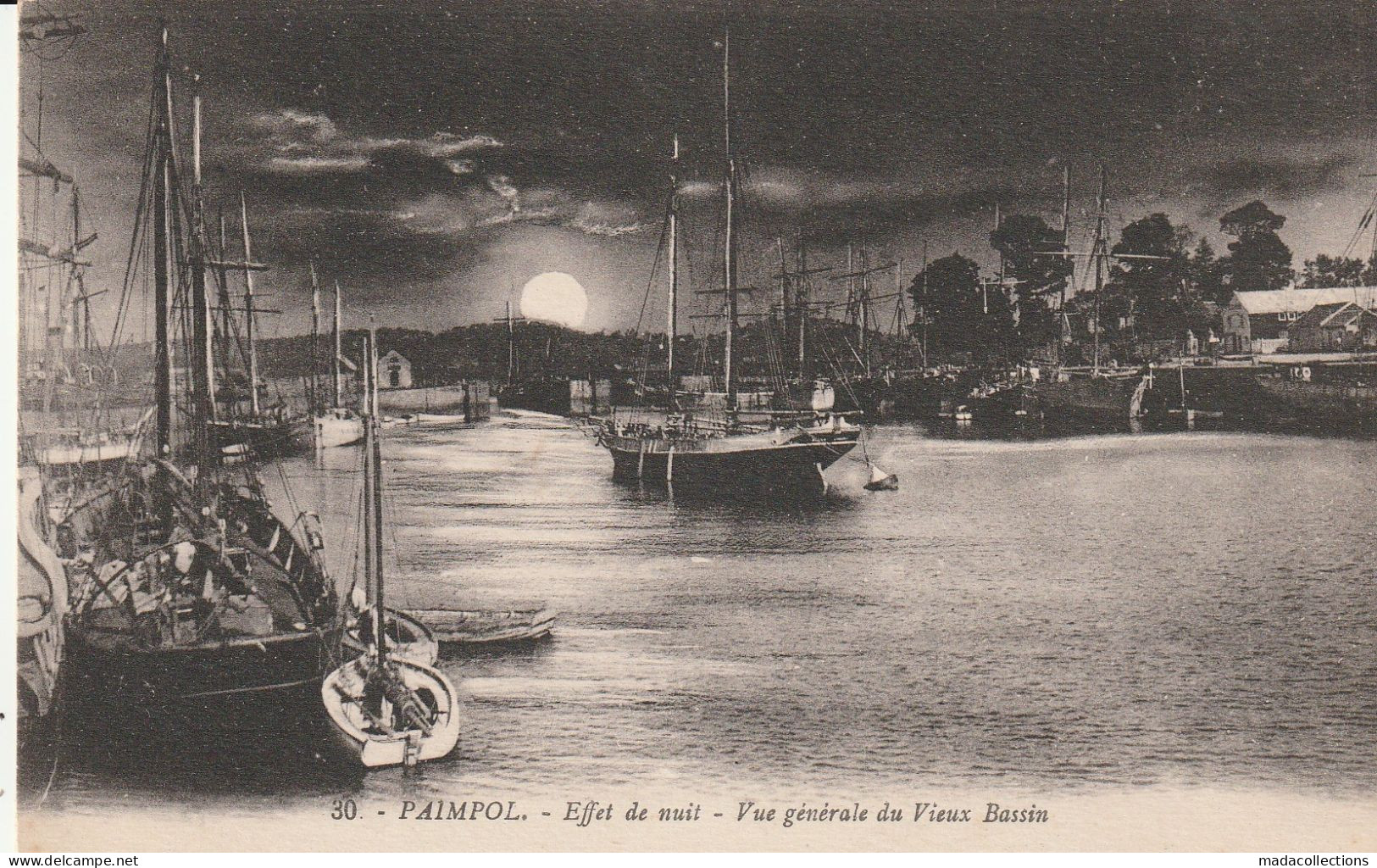 Paimpol (22 - Côtes D'Armor) Vue Générale Du Vieux Bassin - Paimpol