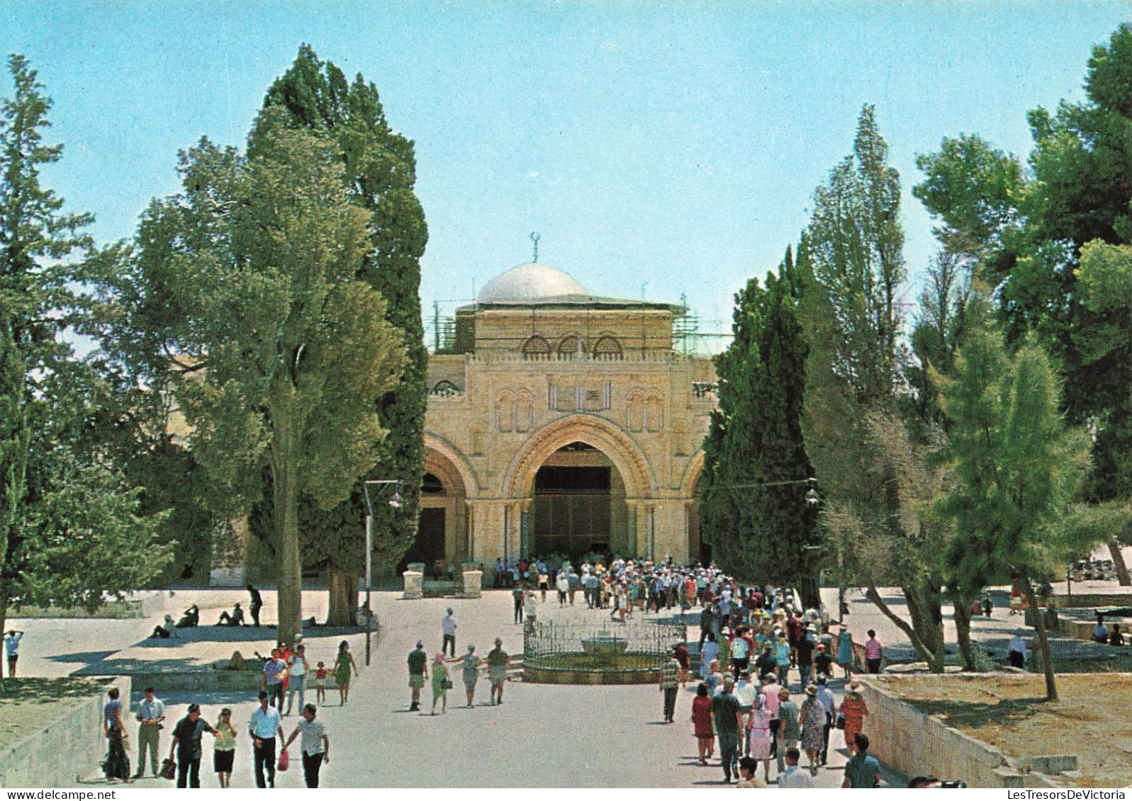 ISRAEL - Jérusalem - Mosque Of Aksa - Animé - Colorisé - Carte Postale - Israel