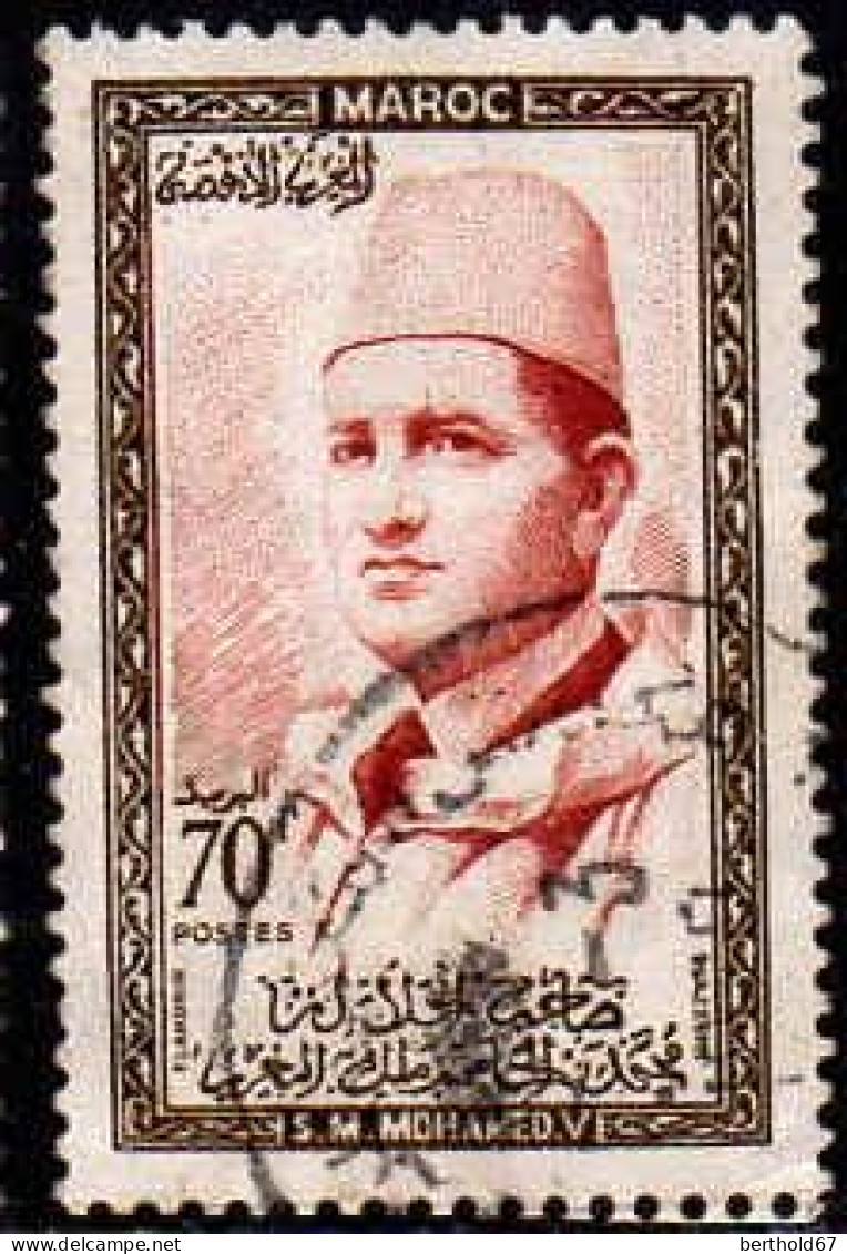 Maroc Poste Obl Yv: 368 Mi:414 Mohammed V (TB Cachet Rond) - Marokko (1956-...)