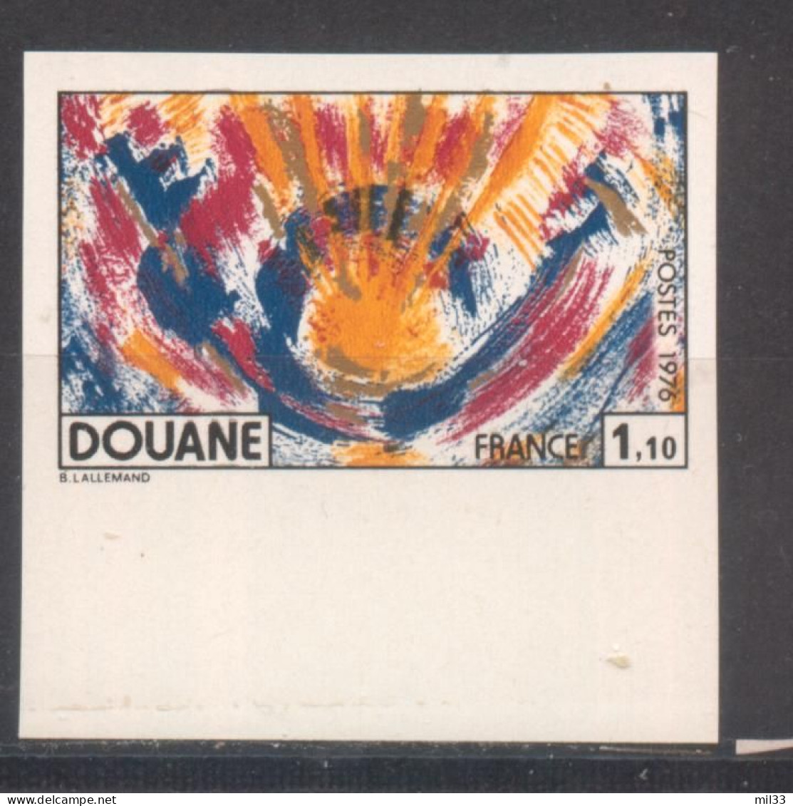 Douane YT 1912 De 1976 Sans Trace Charnière - Unclassified