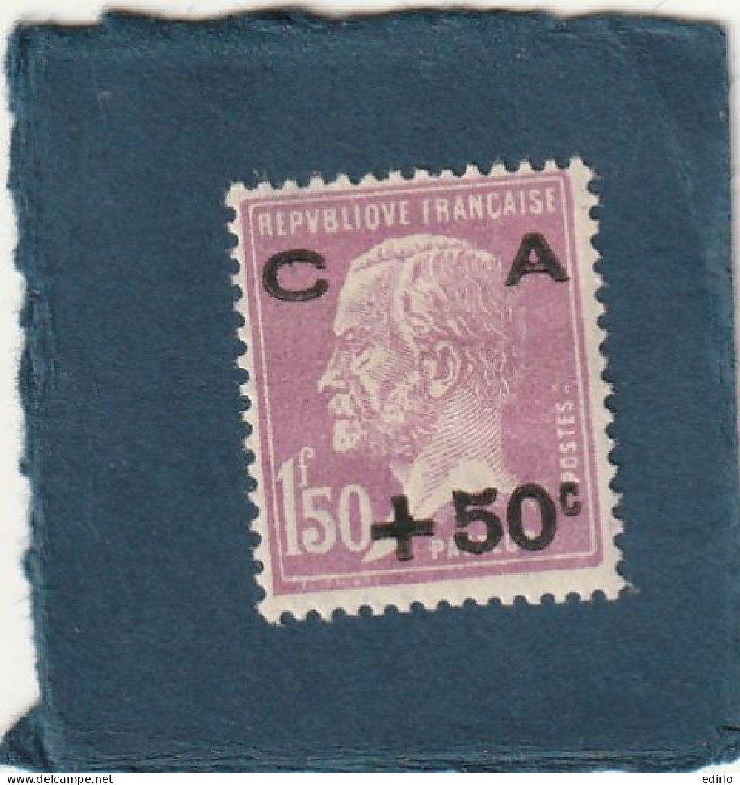 ///   FRANCE ///  Pasteur Caisse D'amortissement N° 251 *côte*  60€ - Unused Stamps