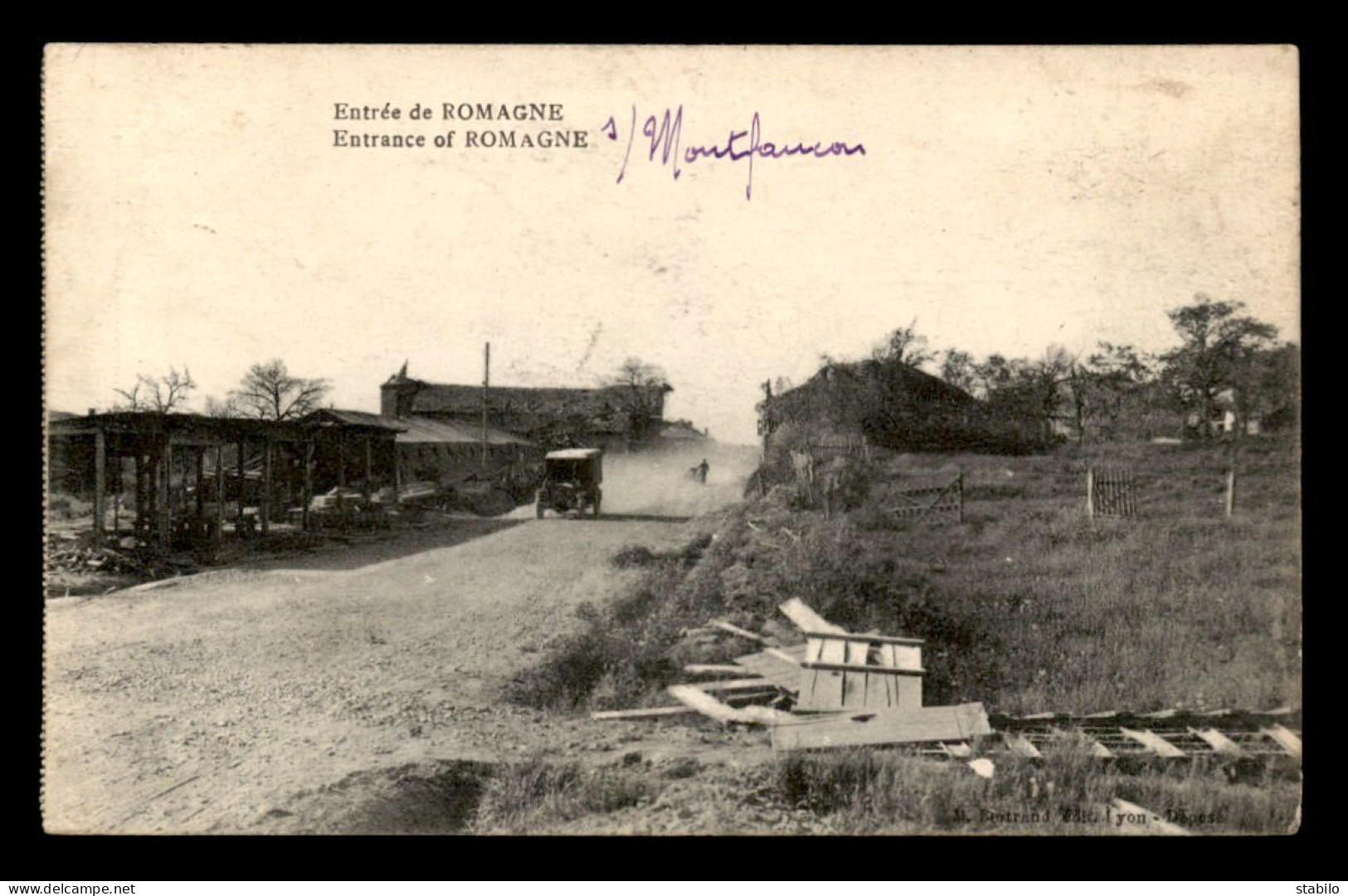  CACHET DU COMMANDANT DE COMPAGNIE DE PRISONNIERS DE GUERRE R.L AVEC CACHET DE BRIEULLES/MEUSE - Guerra Del 1914-18