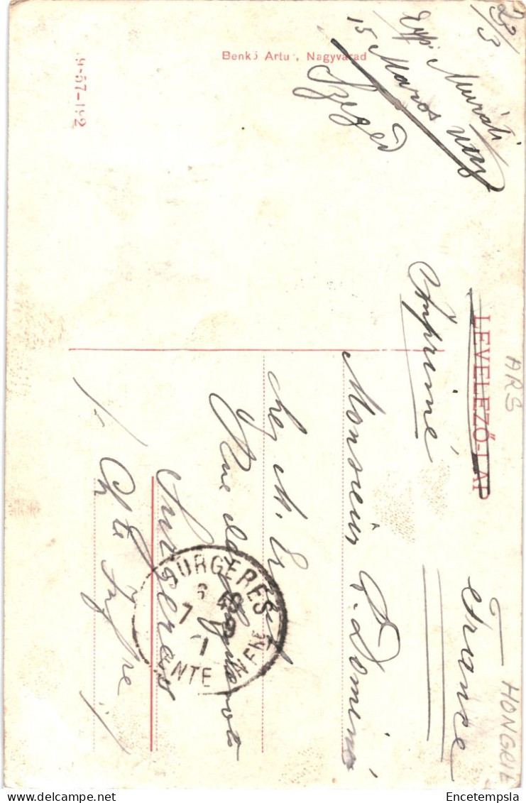CPA Carte Postale Roumanie Nagyvárad Temploma 1911  VM80857ok - Roumanie