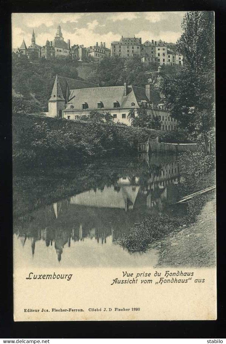 LUXEMBOURG-VILLE - VUE PRISE DU HONDHAUS - Luxembourg - Ville