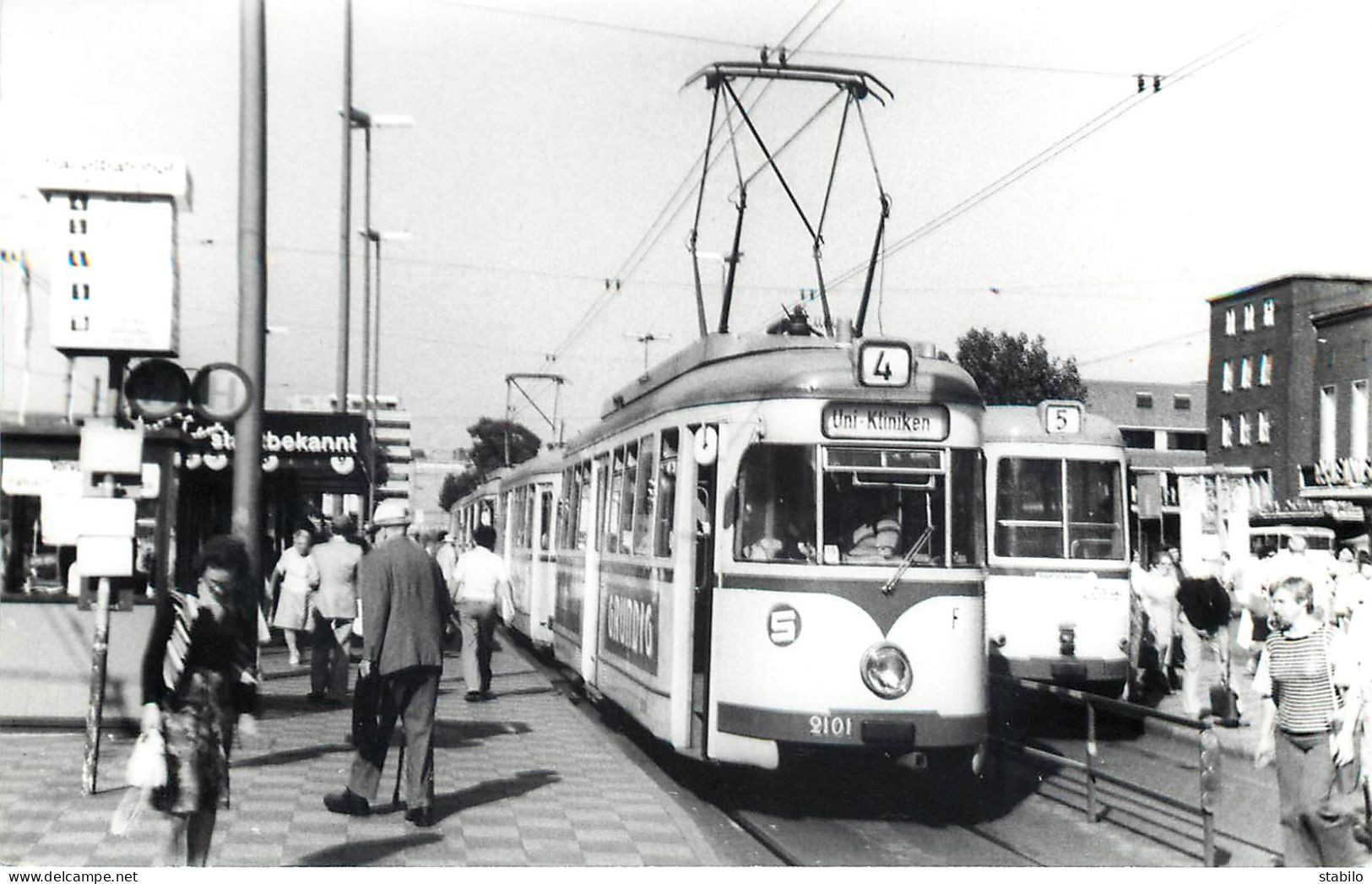 TRAMWAY - ALLEMAGNE - DUSSELDORF - Eisenbahnen