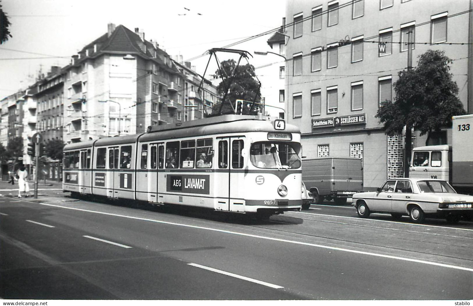 TRAMWAY - ALLEMAGNE - DUSSELDORF - Eisenbahnen