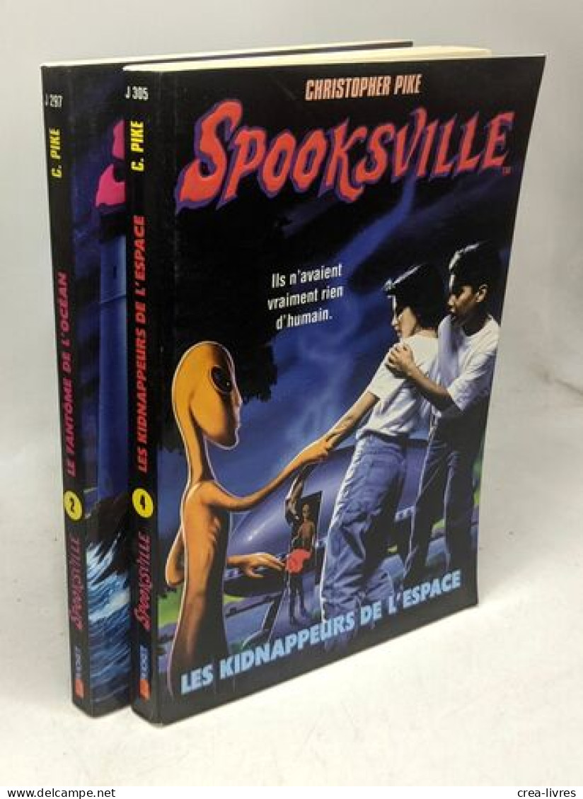 Les Kidnappeurs De L'espace + Le Fantôme De L'océan --- 2 Livres Soopksville - Autres & Non Classés