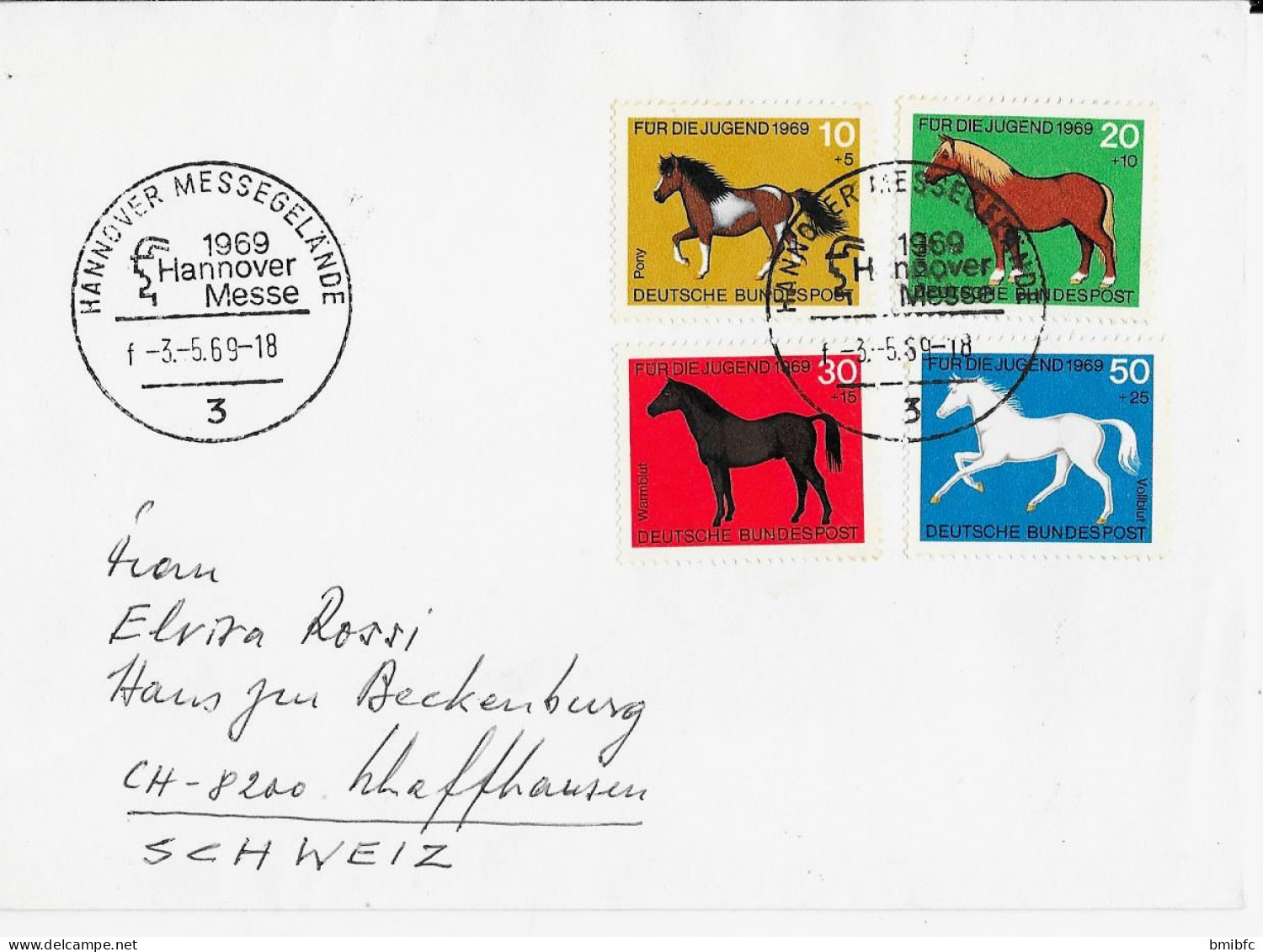 HANNOVER MESSEGELANDE 1969 - Horses