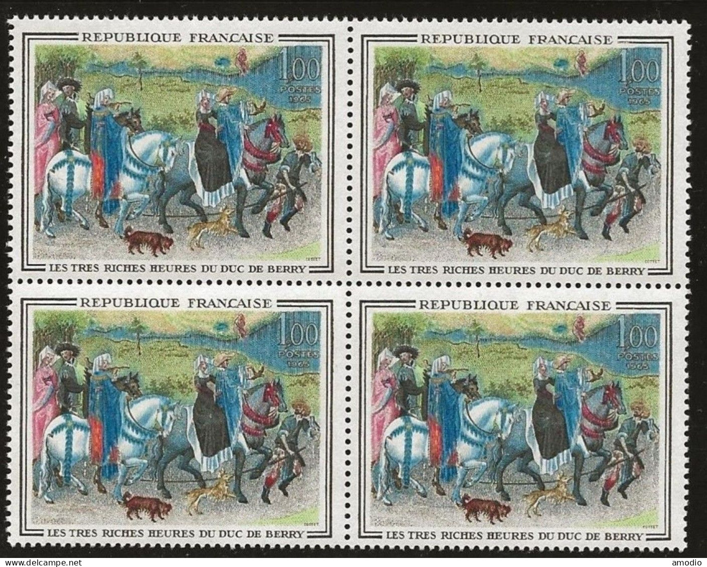 France B4 YT 1457 Duc De Berry N** MNH - Neufs