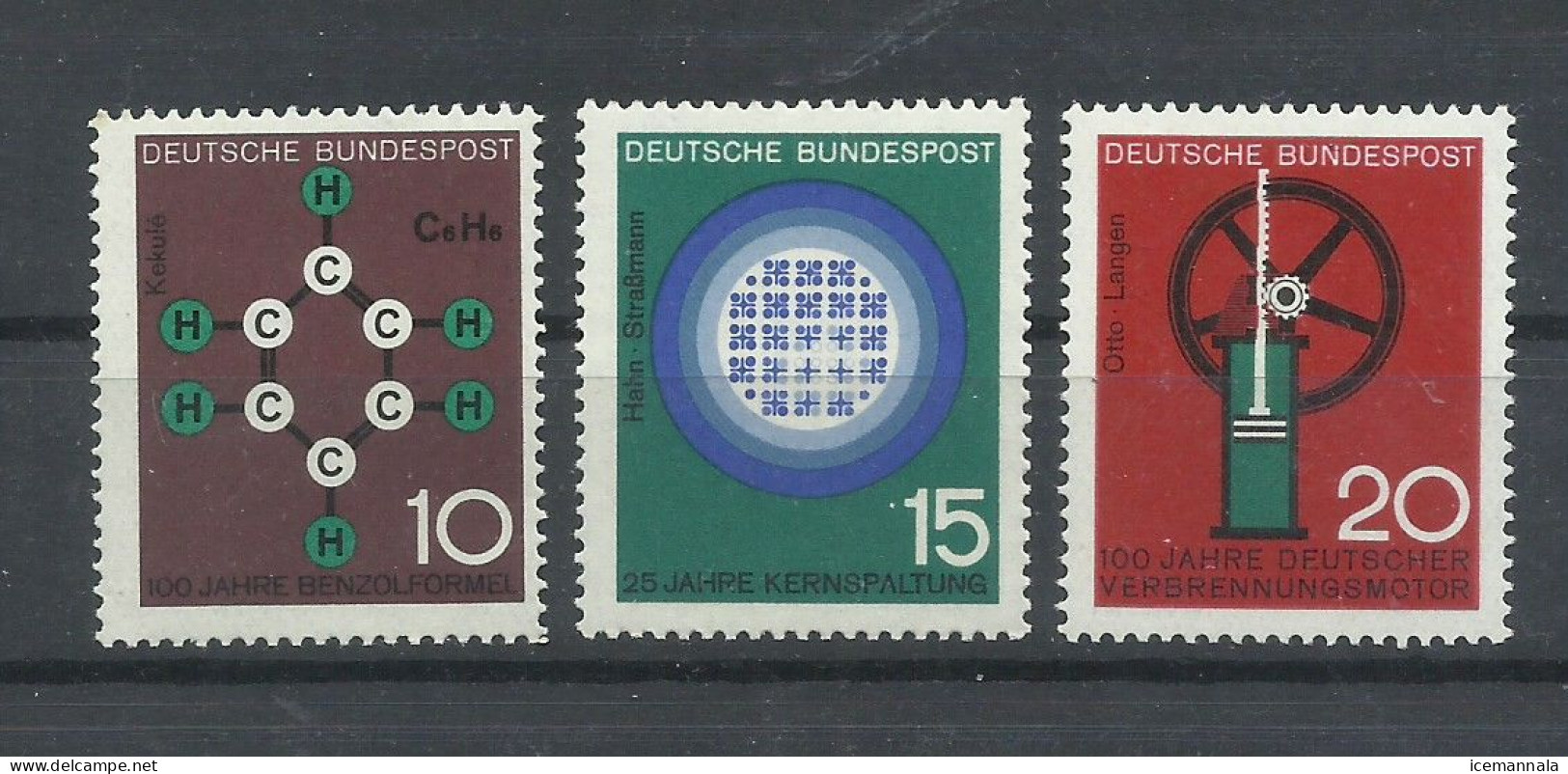 ALEMANIA FEDERAL  YVERT   310/12   MNH  ** - Nuevos