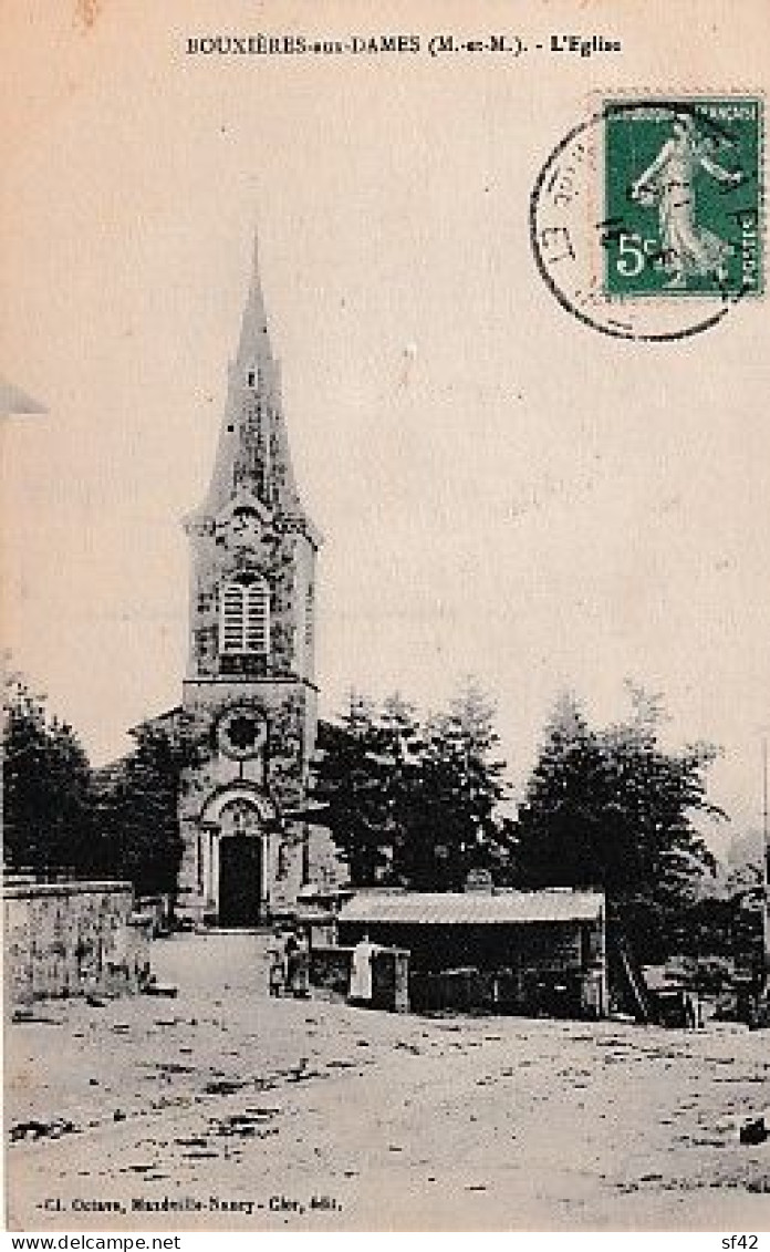 BOUXIERES AUX DAMES                          église + Lavoir - Andere & Zonder Classificatie