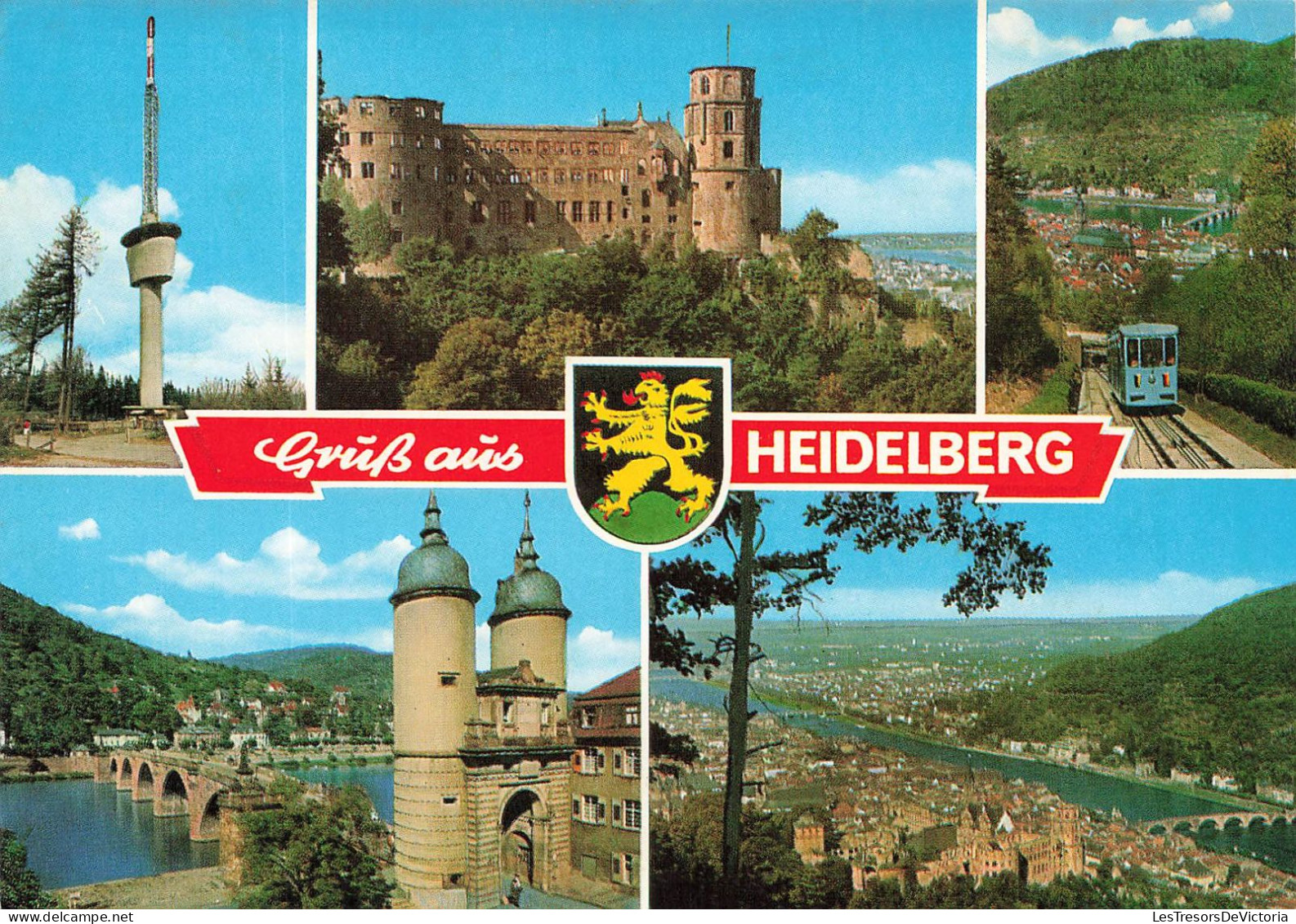 ALLEMAGNE - Heidelberg - Gruss Aus Heidelberg - Multivues - Colorisé - Carte Postale - Heidelberg