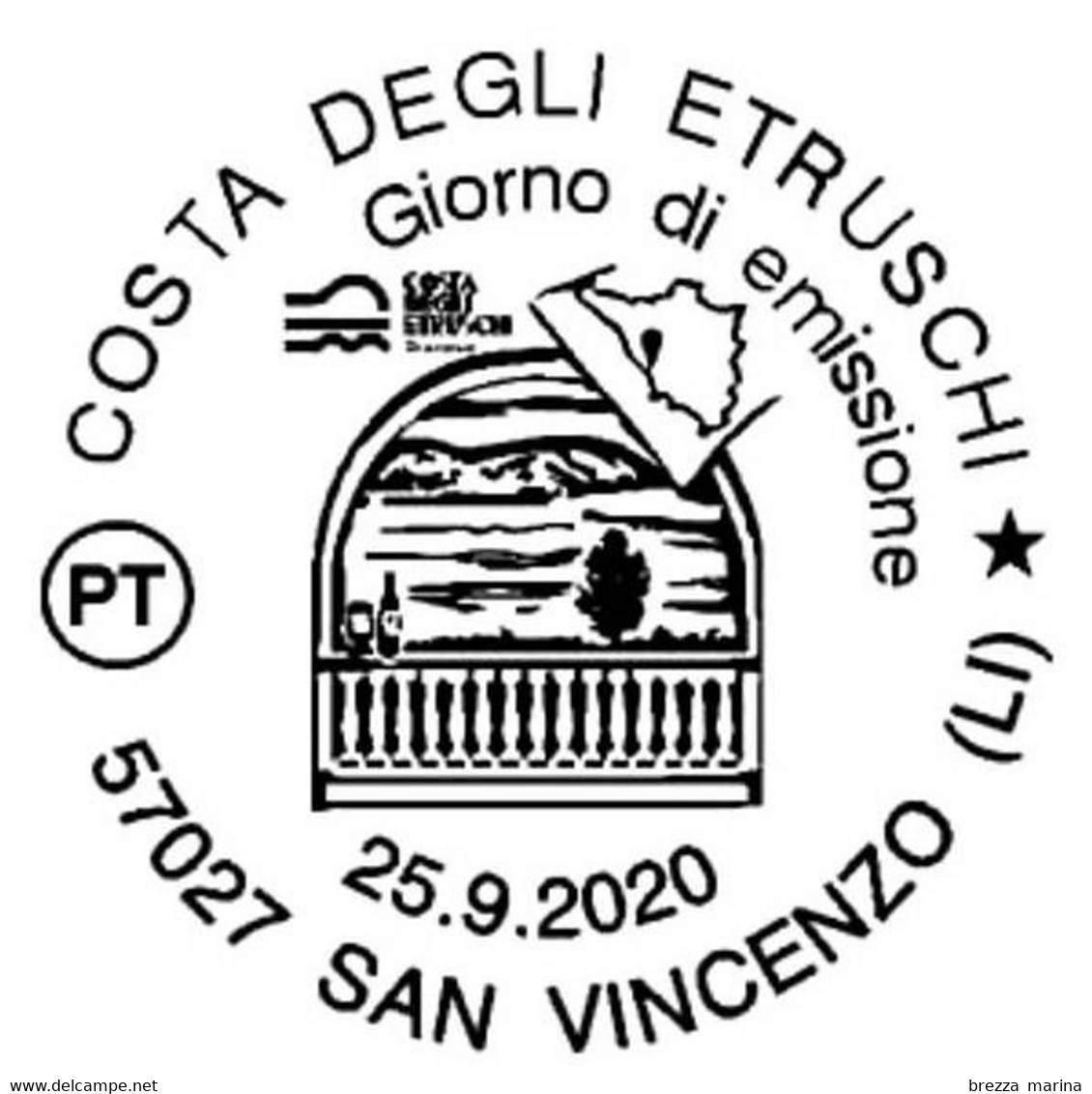 ITALIA - Usato - 2020 - Costa Degli Etruschi – Toscana - Scorcio - B - 2011-20: Used