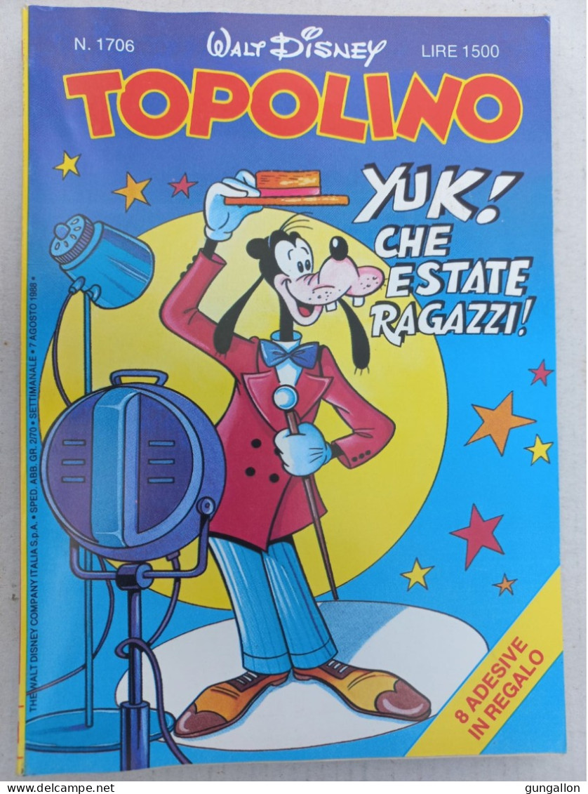 Topolino (Mondadori 1988) N. 1706 - Disney