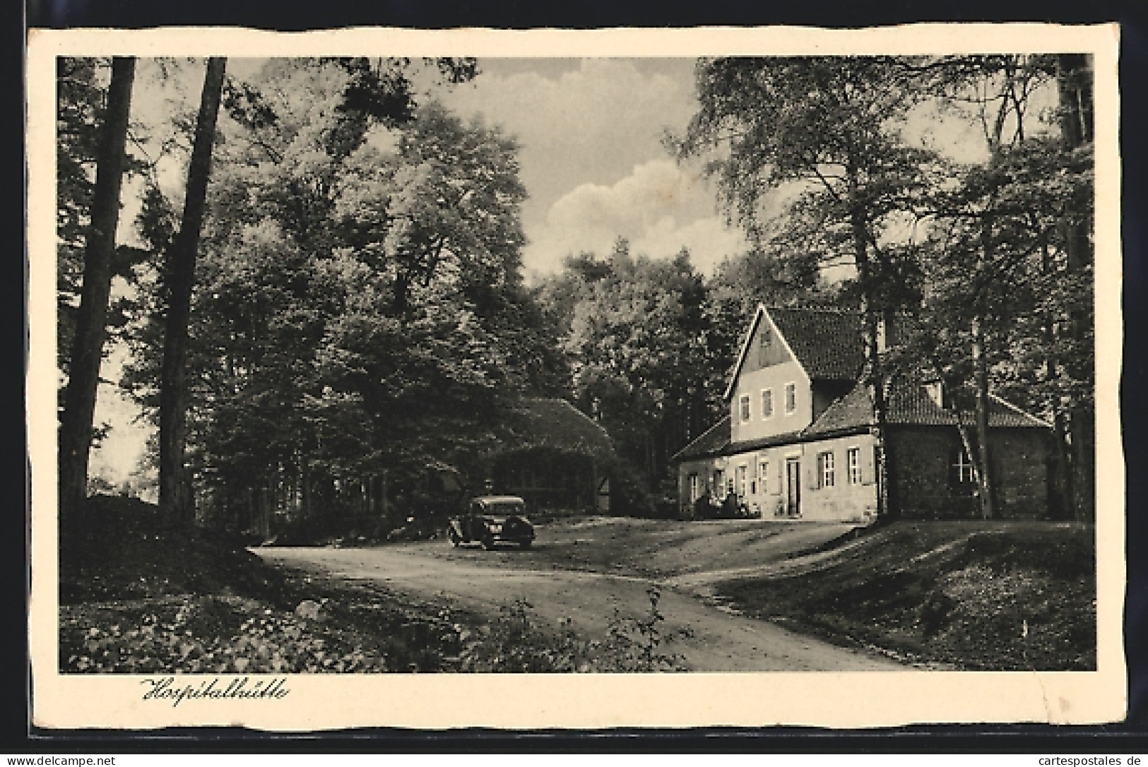 AK Dahlen / Heide, Gasthof Hospitalhütte In Der Dahlener Heide  - Dahlen