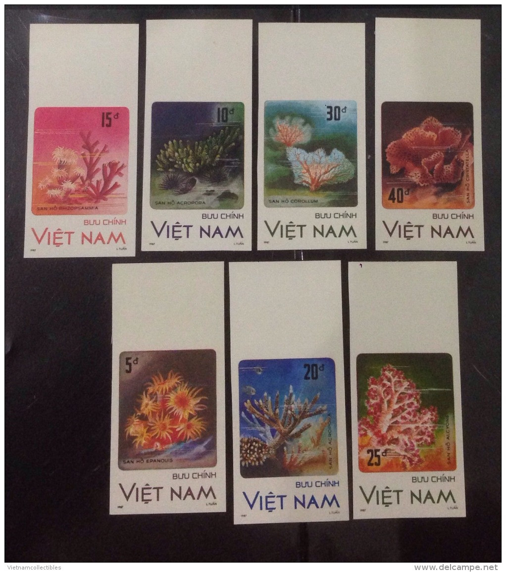 Vietnam Viet Nam MNH Imperf Stamps 1987 : Coral (Ms525) - Vietnam