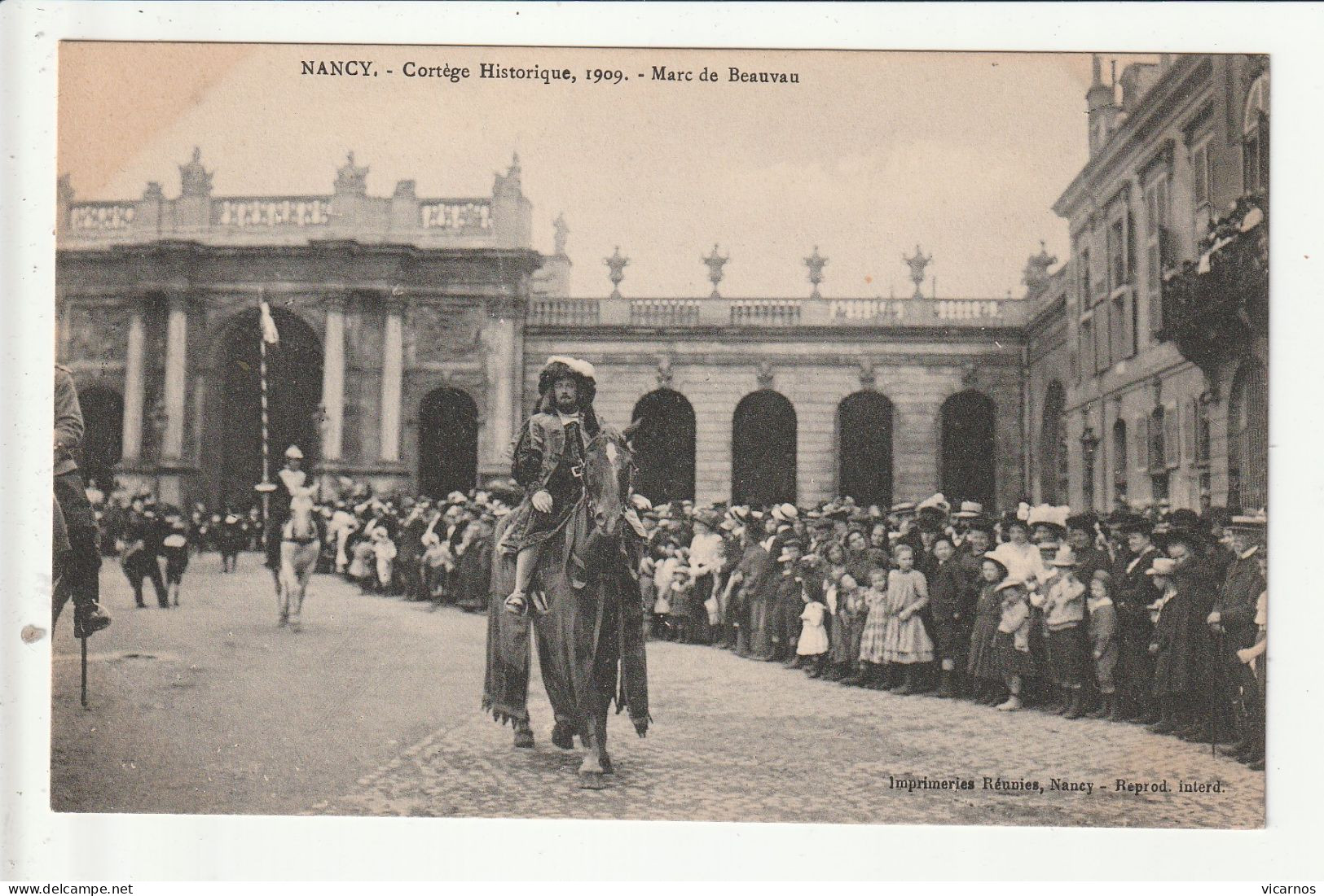 CP 54 NANCY Cortege Historique 1909 Serie De 16 Cartes - 5 - 99 Postcards