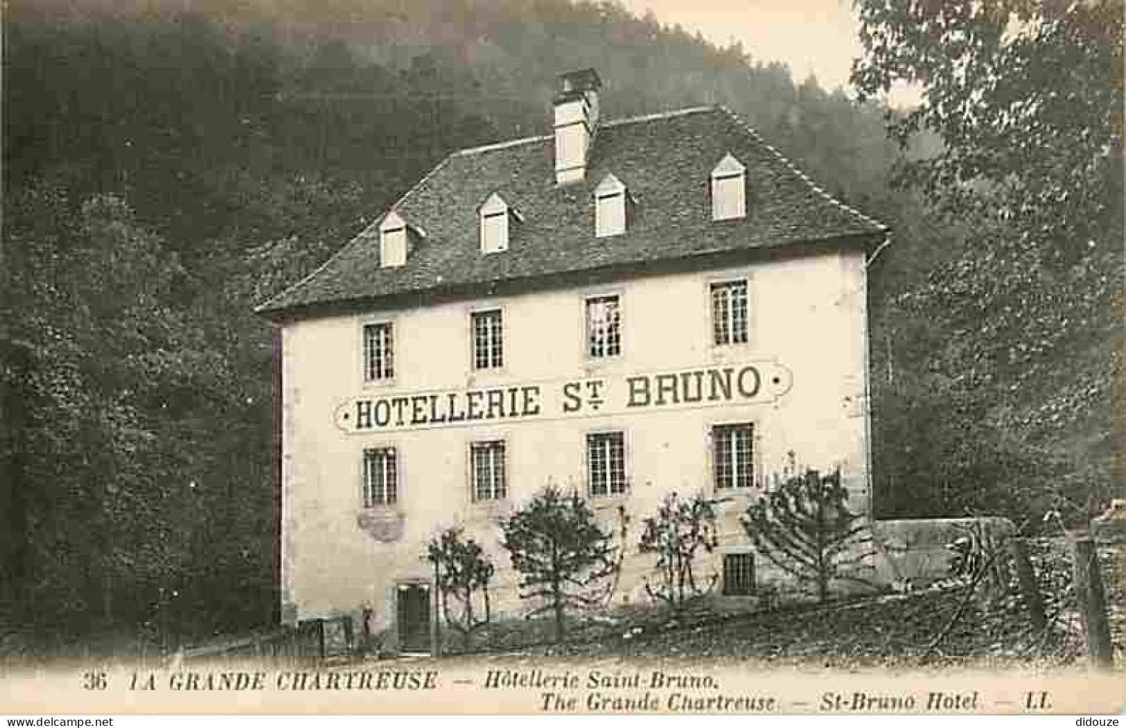 38 - La Grande Chartreuse - Hotellerie St Bruno - CPA - Voir Scans Recto-Verso - Other & Unclassified