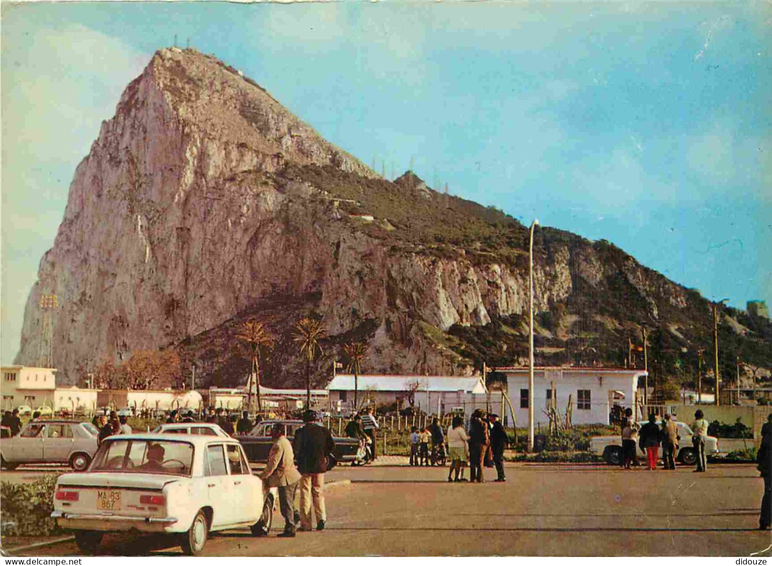 Gibraltar - Vista Penôn De Gibraltar - Automobiles - CPM - Voir Scans Recto-Verso - Gibraltar