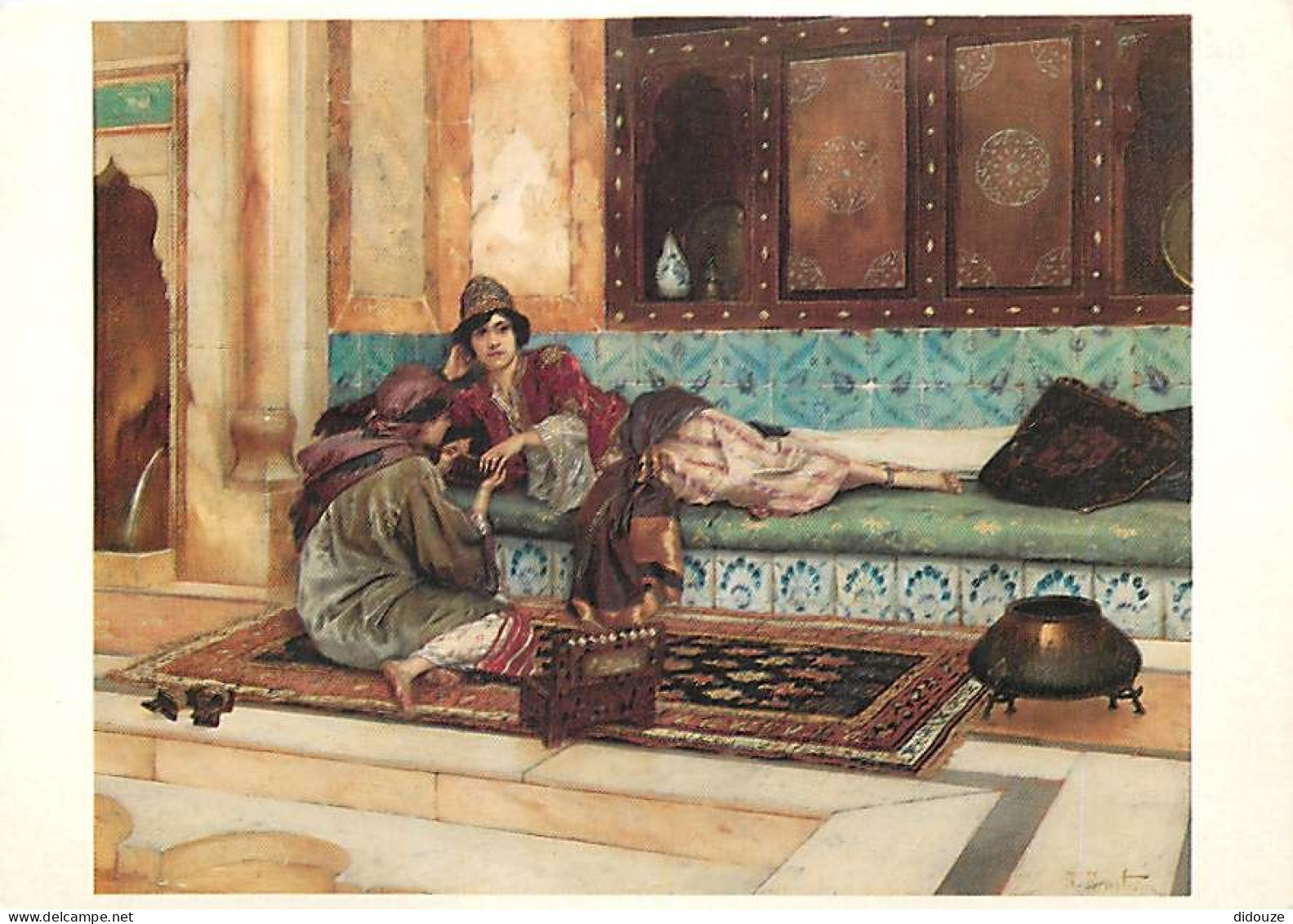 Art - Peinture - Rudolf Ernst - Beauté Orientale - CPM - Carte Neuve - Voir Scans Recto-Verso - Paintings