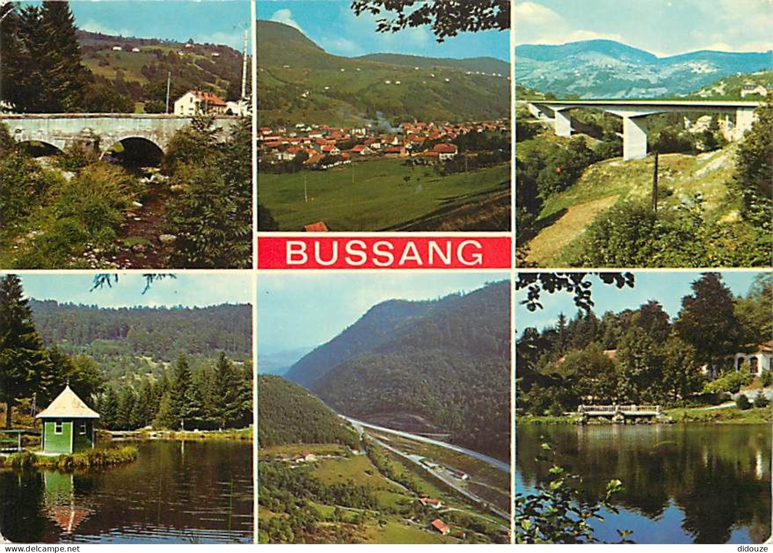 88 - Bussang - Multivues - Flamme Postale De Bussang - CPM - Voir Scans Recto-Verso - Bussang