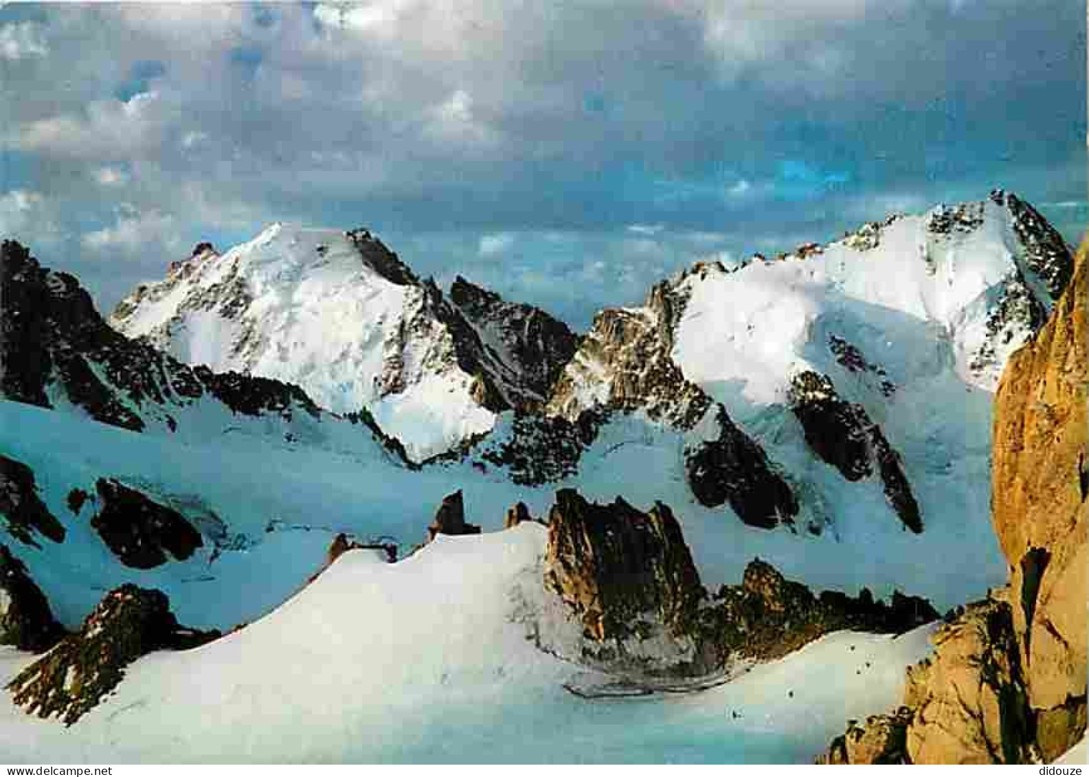 74 - Chamonix - Mont-Blanc - Face Nord De L'Arg D'Argentière Et Du Chardonnet - Vues Del'Aig Du Tour - CPM - Voir Scans  - Chamonix-Mont-Blanc