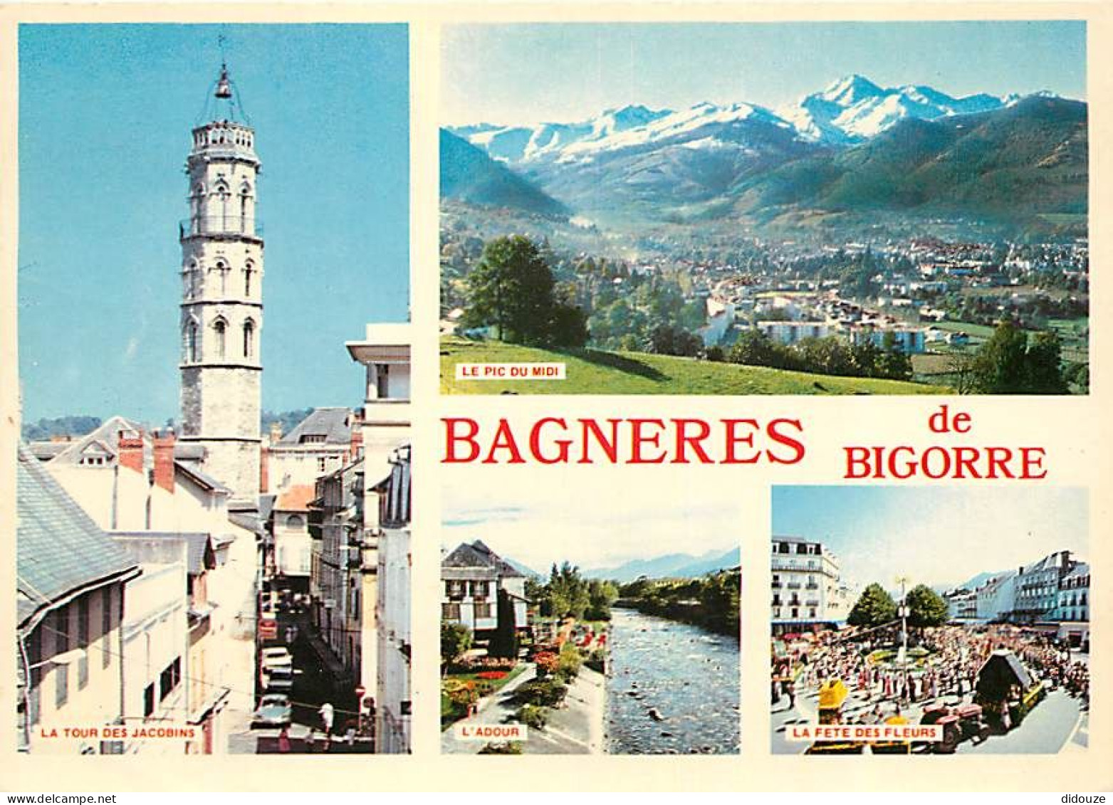 65 - Bagnères De Bigorre - Multivues - CPM - Voir Scans Recto-Verso - Bagneres De Bigorre