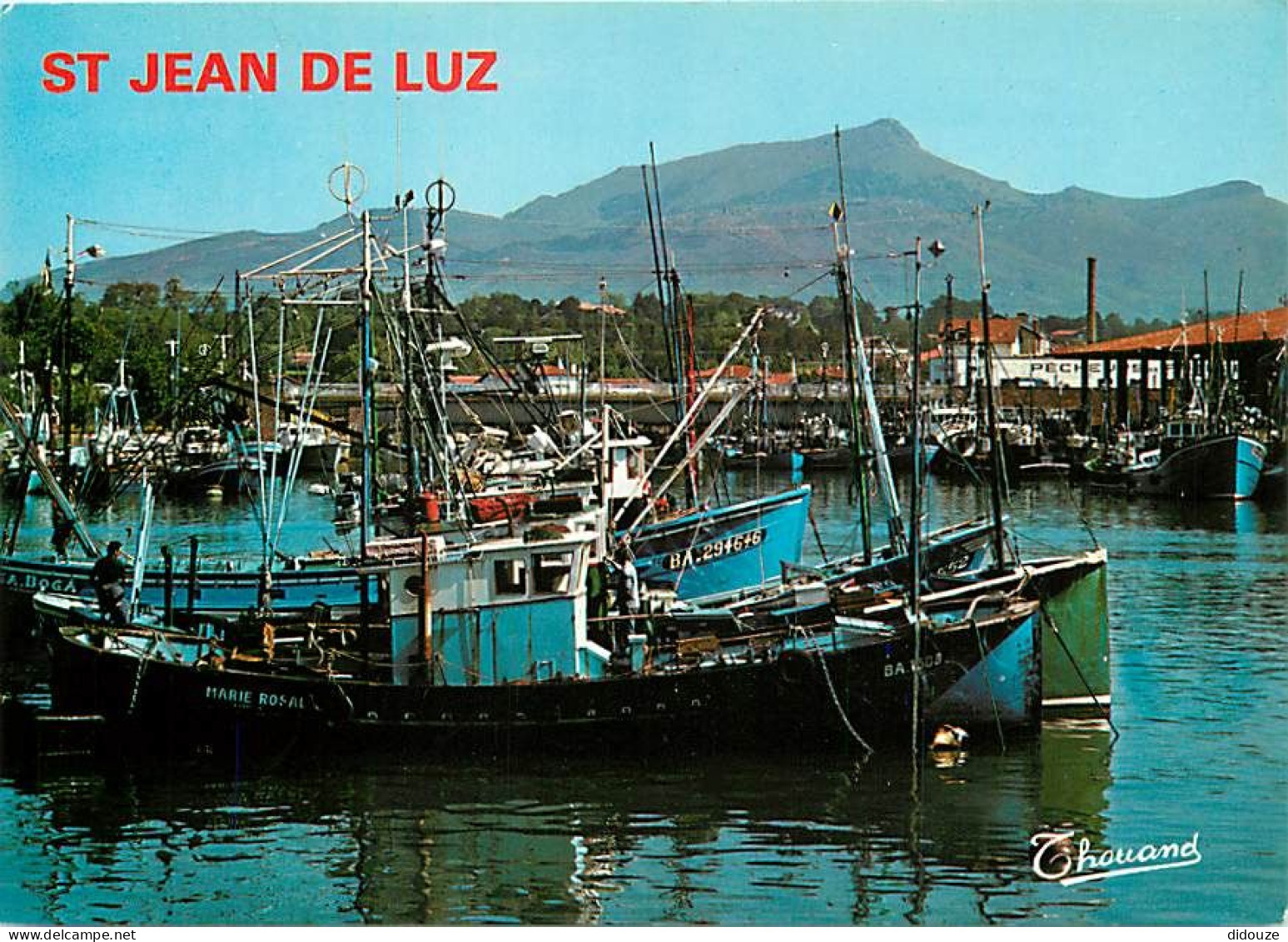 64 - Saint Jean De Luz - Le Port Et La Rhune - Bateaux - Carte Neuve - CPM - Voir Scans Recto-Verso - Saint Jean De Luz