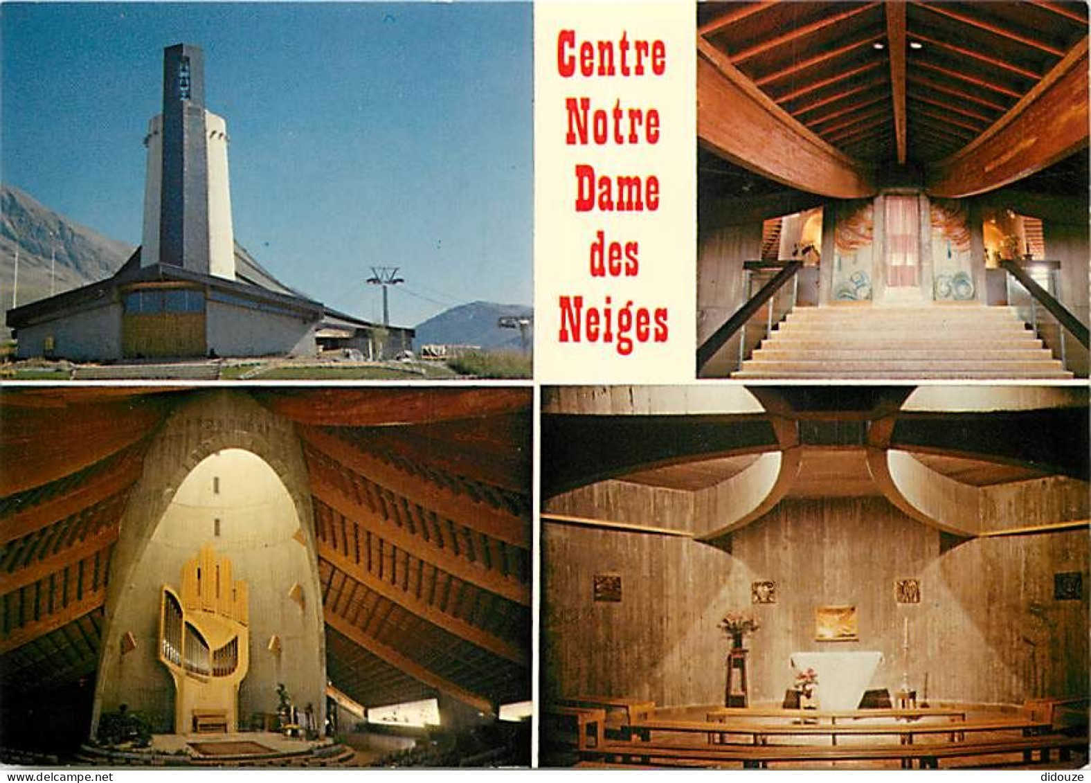 38 - Alpe D'Huez - Centre Notre Dame Des Neiges - Multivues - Carte Neuve - CPM - Voir Scans Recto-Verso - Autres & Non Classés