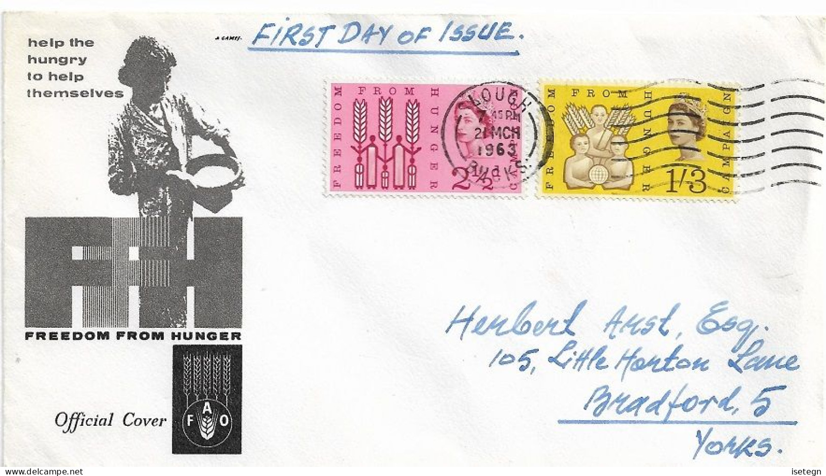 FDC 1963 - 1952-1971 Pre-Decimal Issues