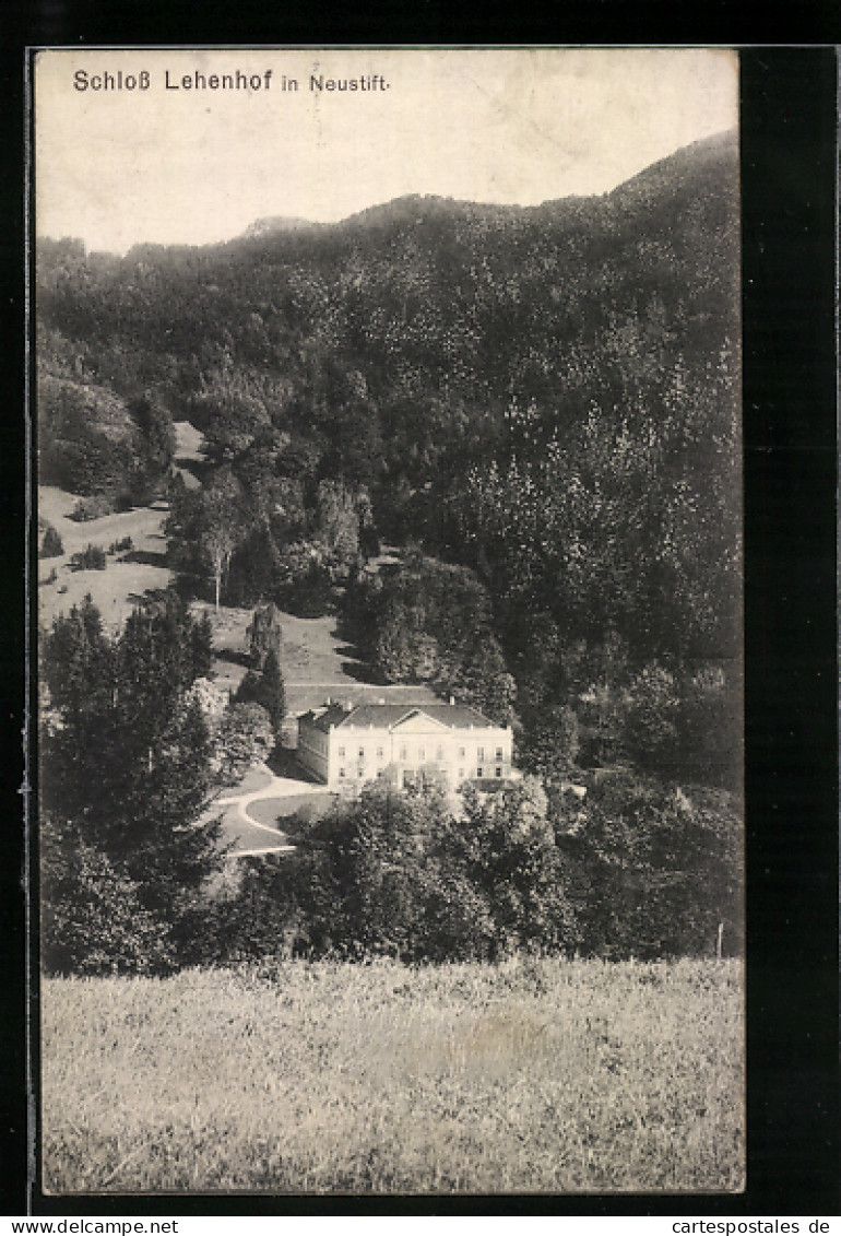 AK Neustift, Schloss Lehenhof  - Autres & Non Classés