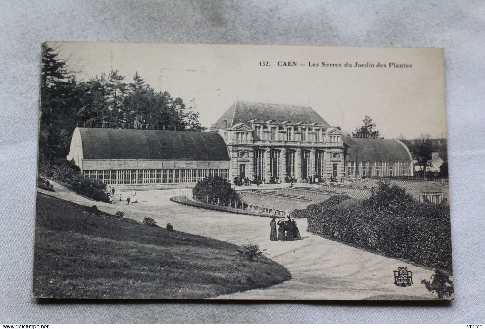 N805, Cpa 1913, Caen, Les Serres Du Jardin Des Plantes, Calvados 14 - Caen