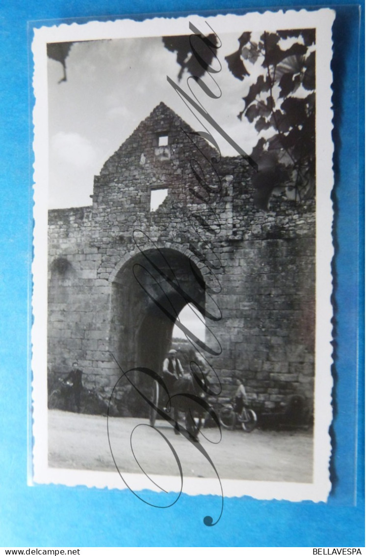 Domme D24 Dordogne 3 X Petite Photo De Vacance Ca 1965 - Europe