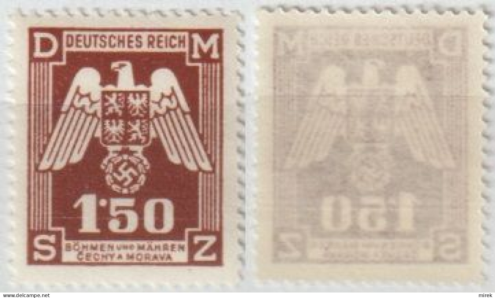 075/ Pof. SL 20, Transparent Paper - Unused Stamps