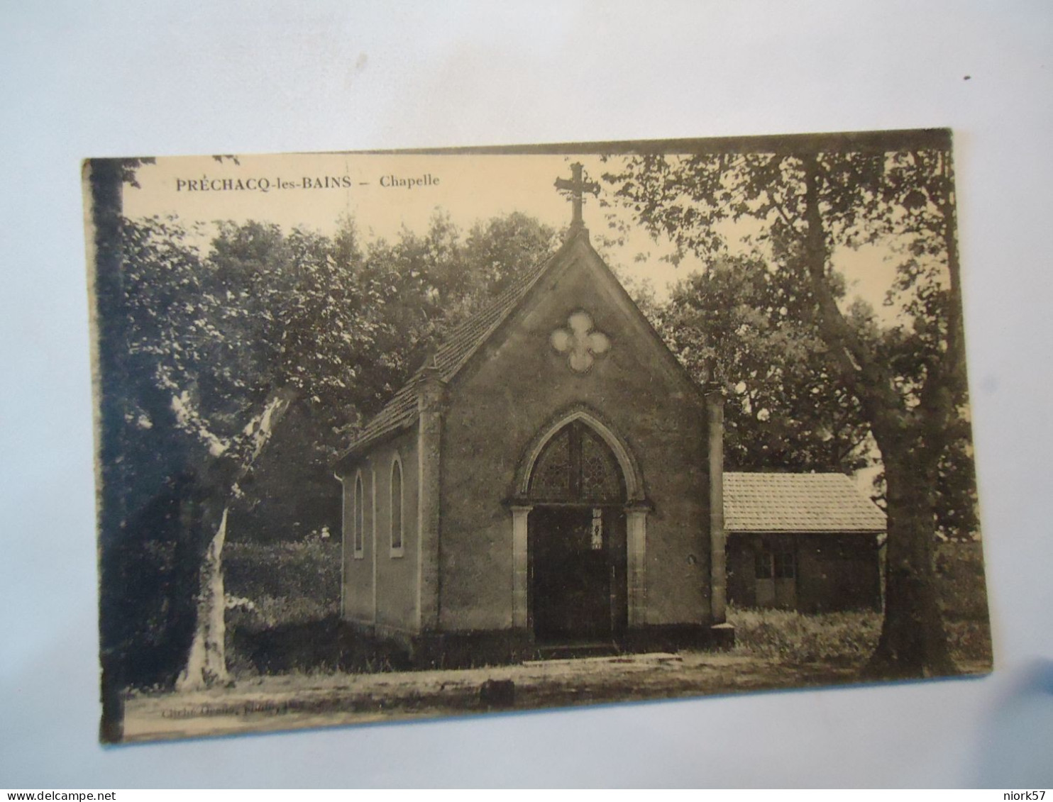 FRANCE  POSTCARDS PRECHACO LES BAINS CHURCH - Sonstige & Ohne Zuordnung