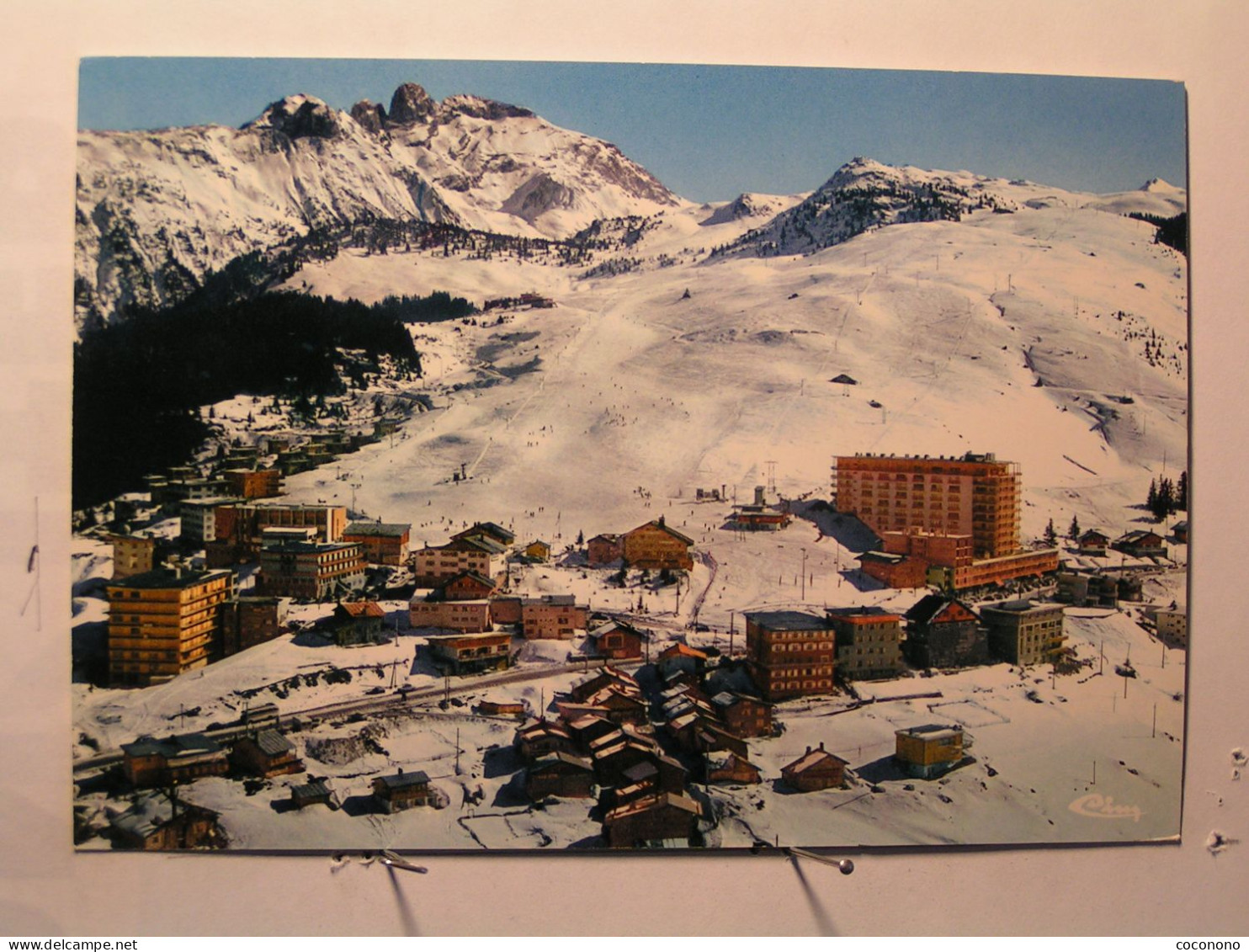 Courchevel - 1650 - Moriond - Vue D'ensemble Aérienne - Les Pistes Et Massif De La Portetta - Courchevel