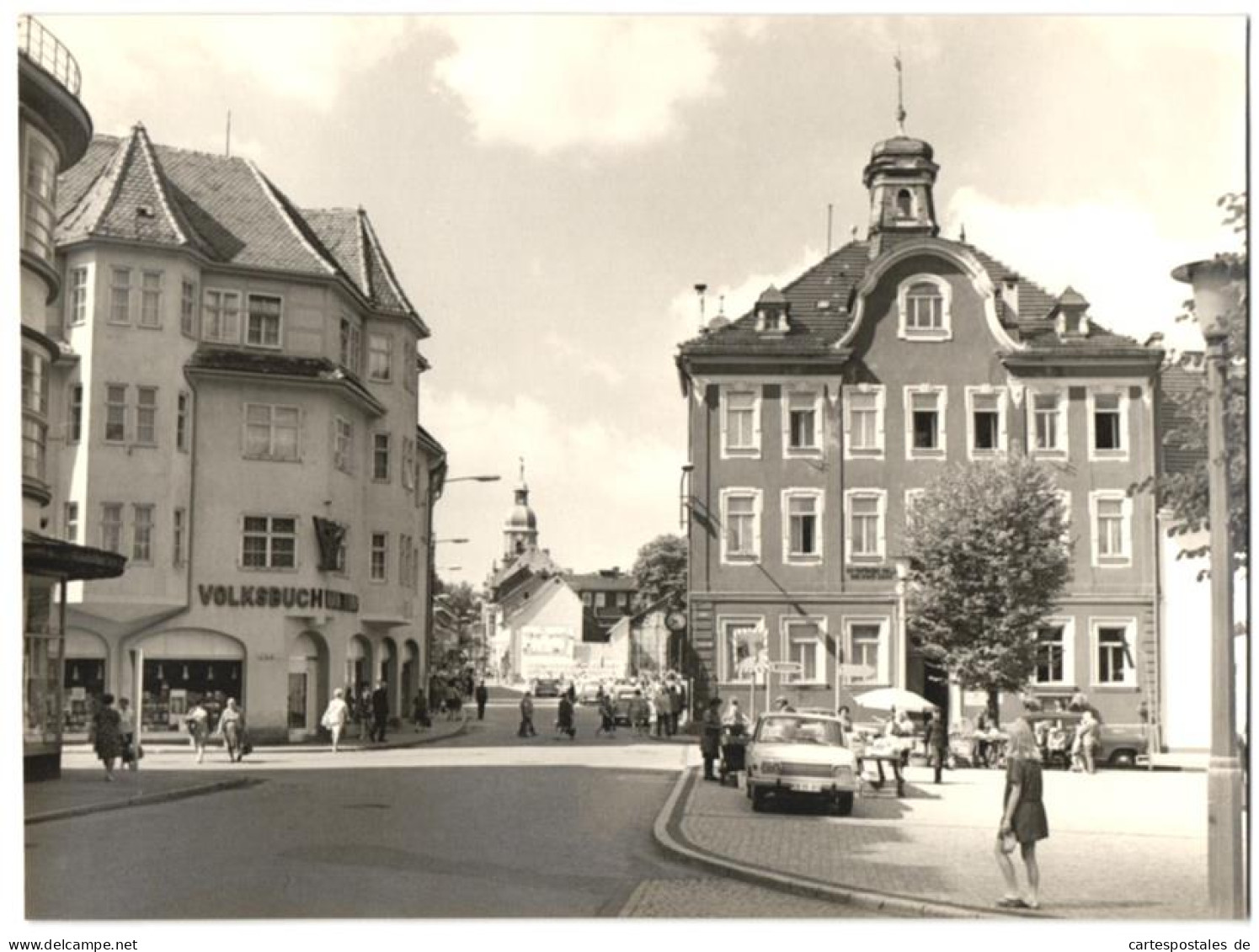 13 Fotografien Ansicht Suhl, Modell der Stadt, Walter Ulbricht, Centrum Einkaufcenter, Schiessplatz, Skisprungschanze  