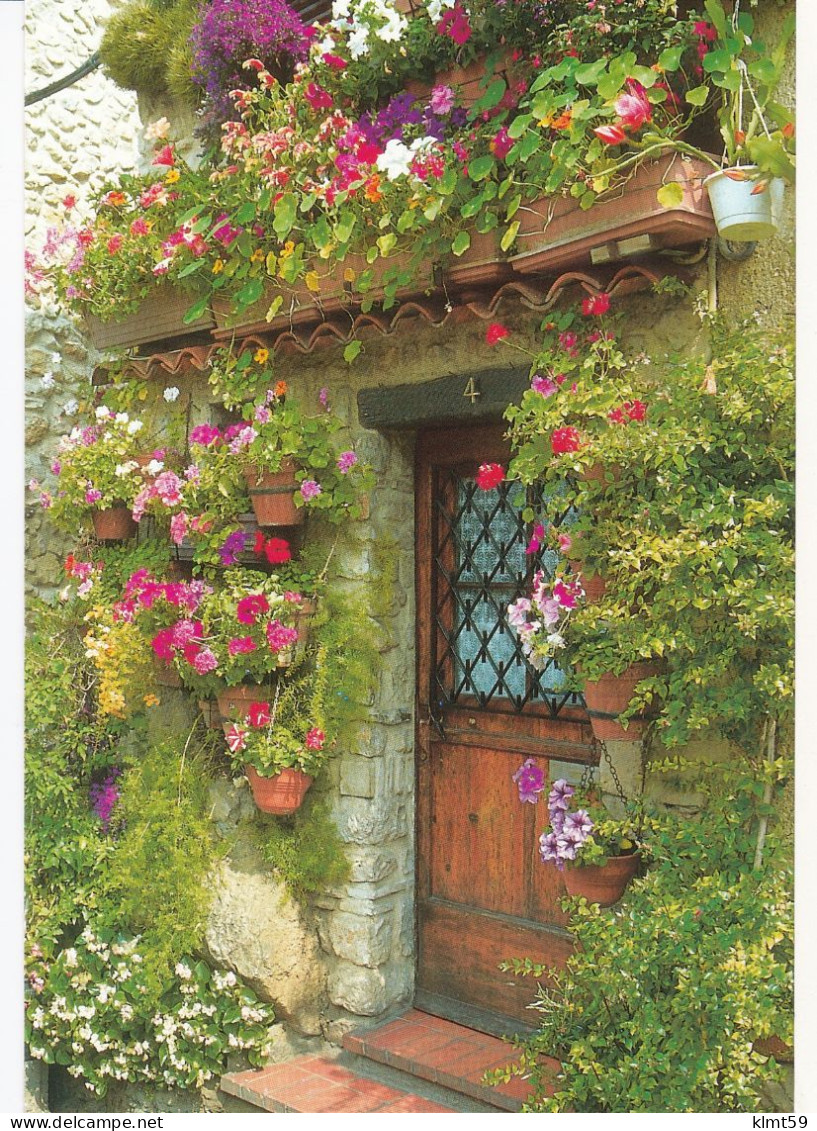 Maison Fleurie Dans Le Sud (pas De Légende) - Bloemen