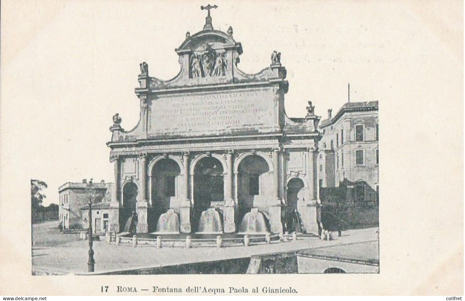 Lazio - Roma  -  Fontana Dell'Acqua Paola Al Gianicolo - Autres Monuments, édifices