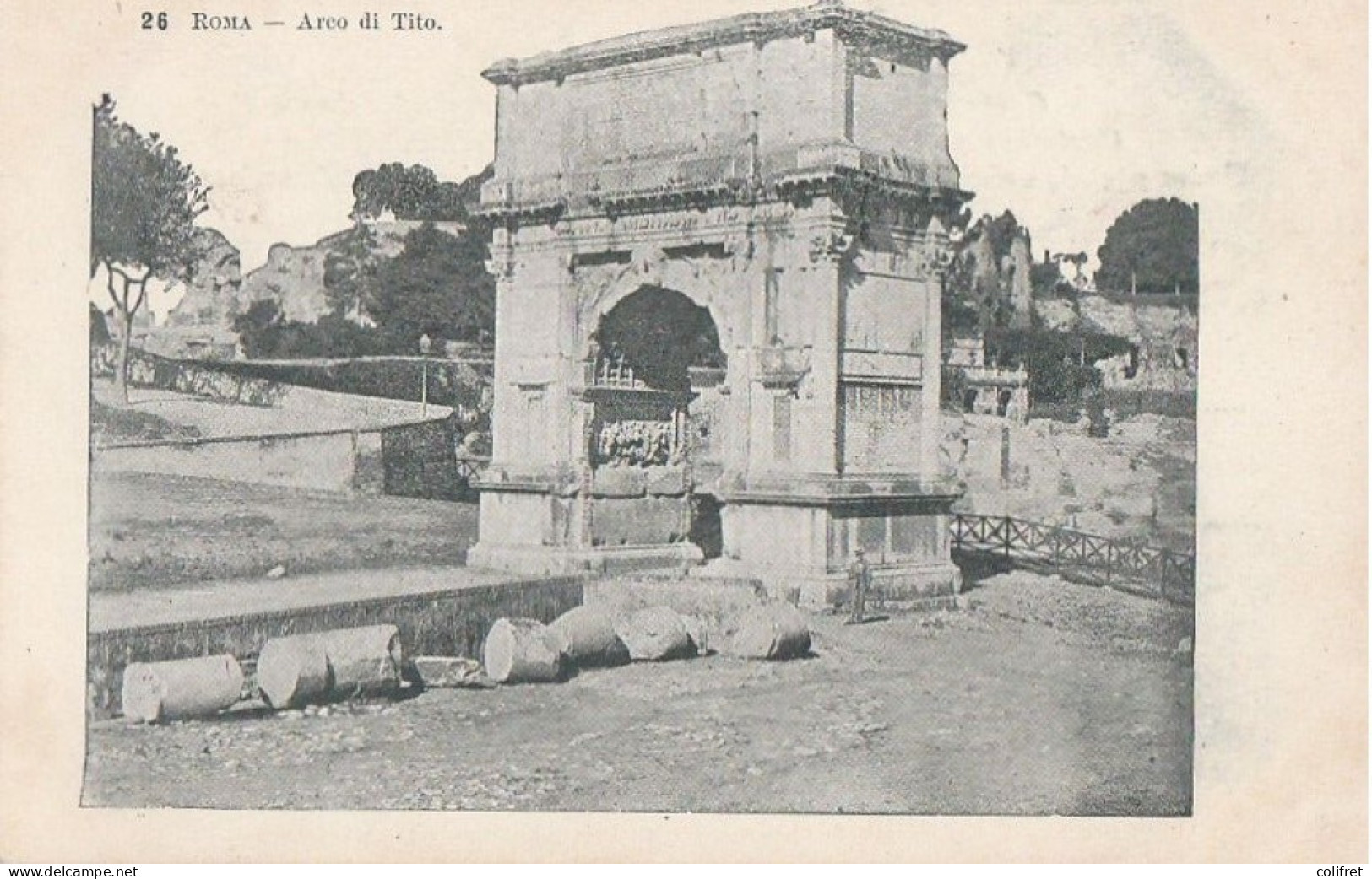 Lazio - Roma  -  Arco Di Tito - Andere Monumenten & Gebouwen