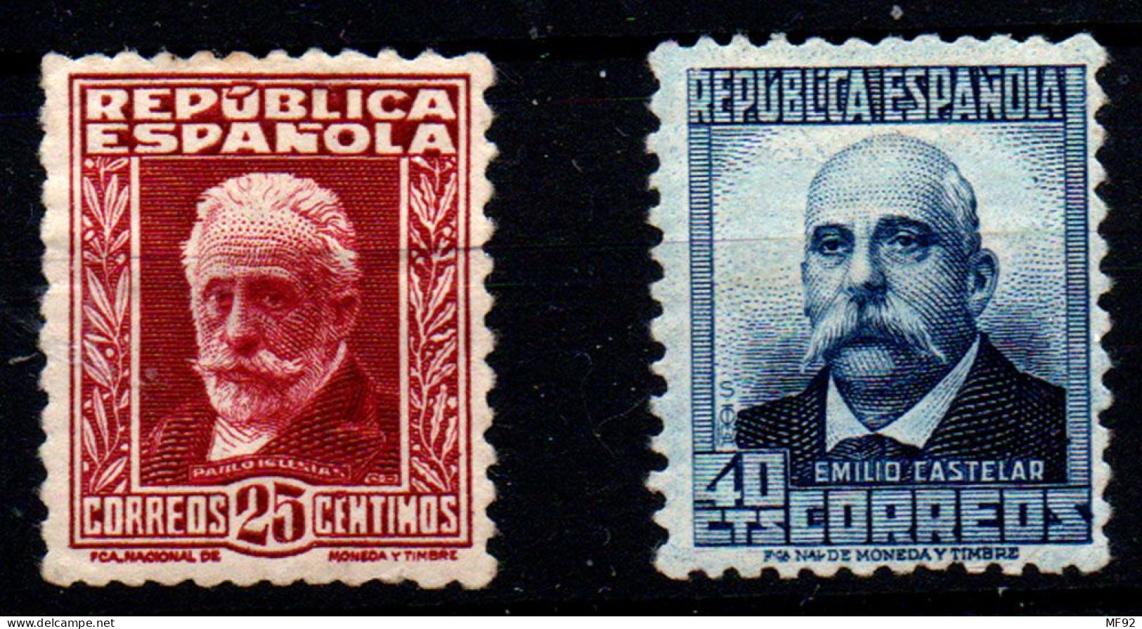 España Nº 658, 660. Año 1931/32 - Unused Stamps