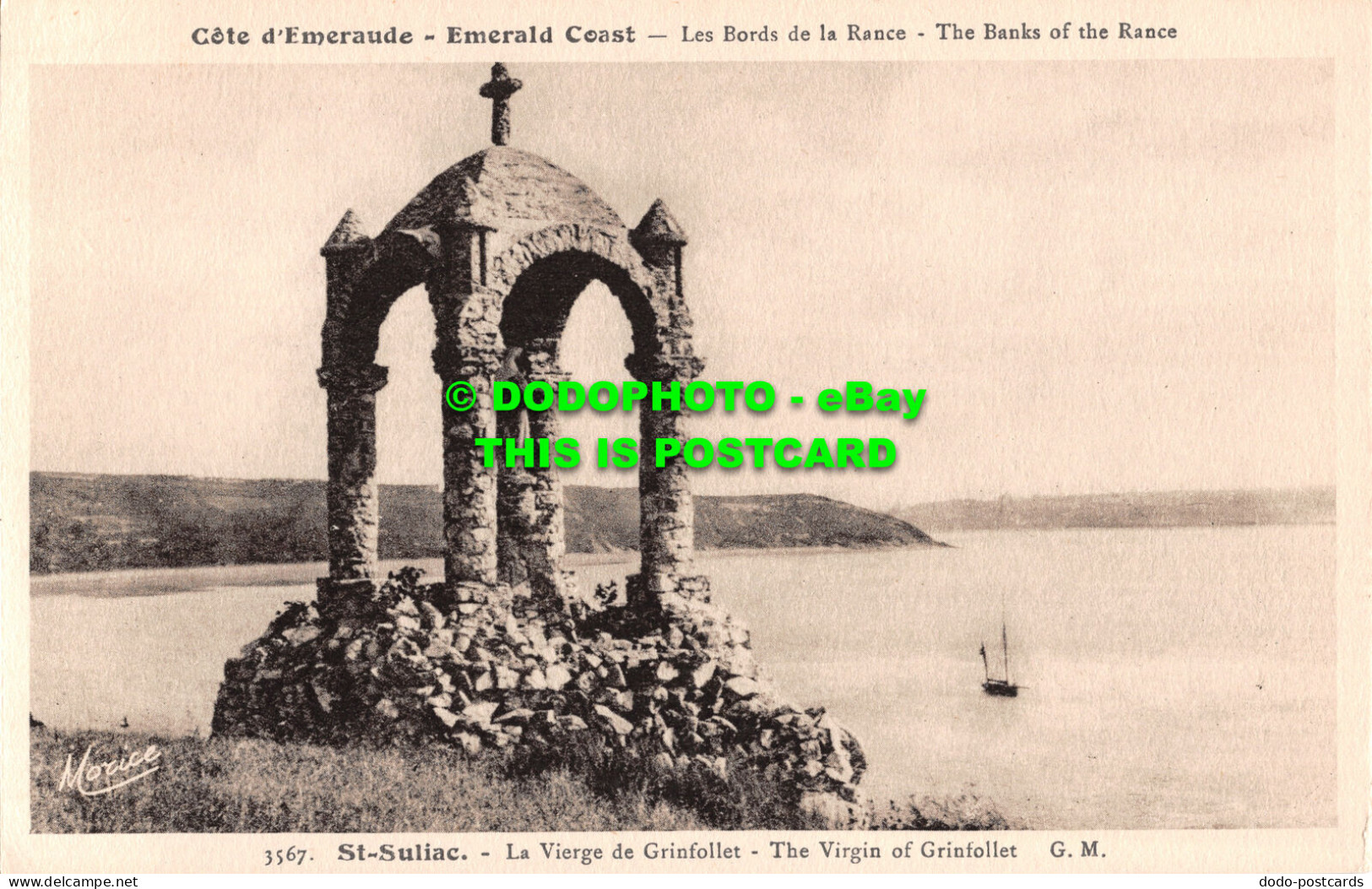 R513155 Emerald Coast. The Banks Of The Rance. St. Suliac. The Virgin Of Grinfol - Mundo